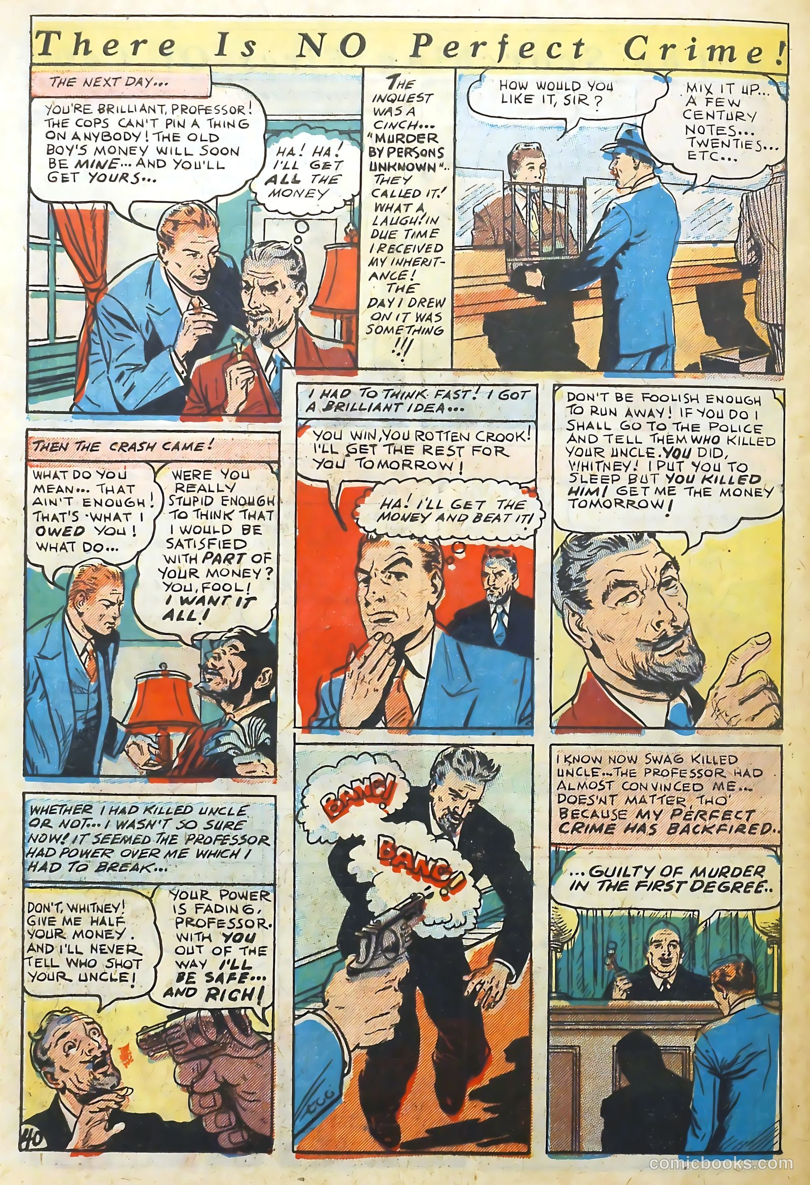 The Perfect Crime #3 — page 40 of 52