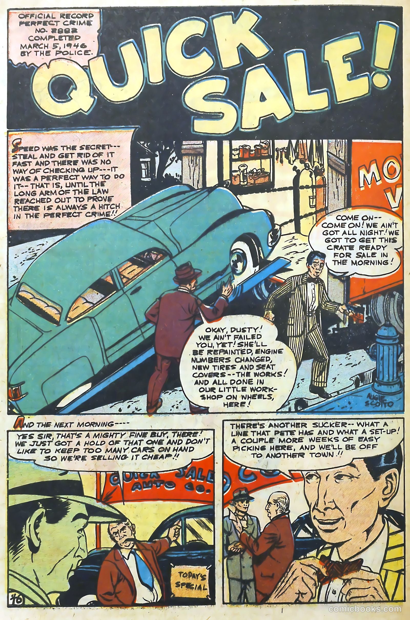 The Perfect Crime #3 — page 46 of 52