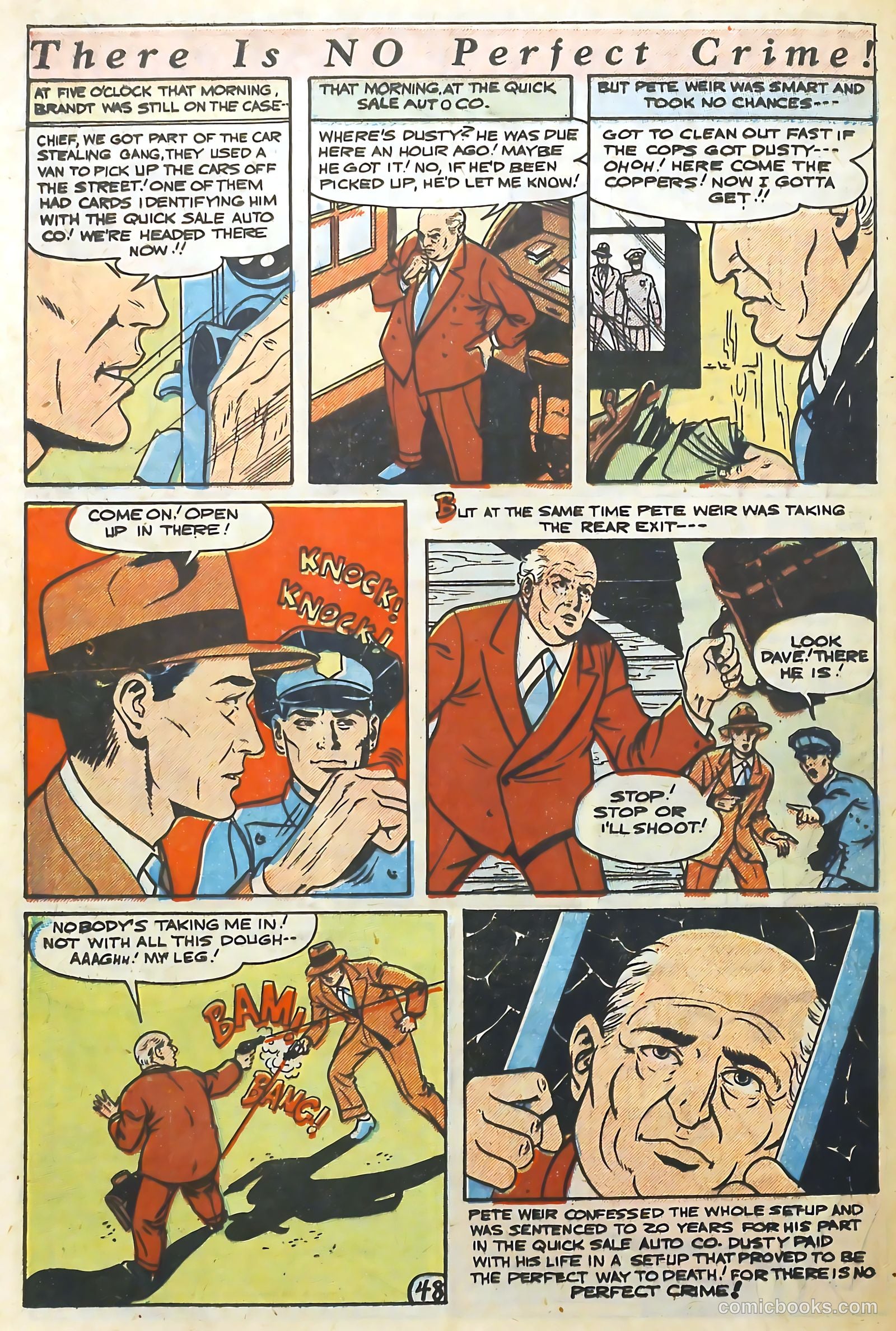 The Perfect Crime #3 — page 48 of 52