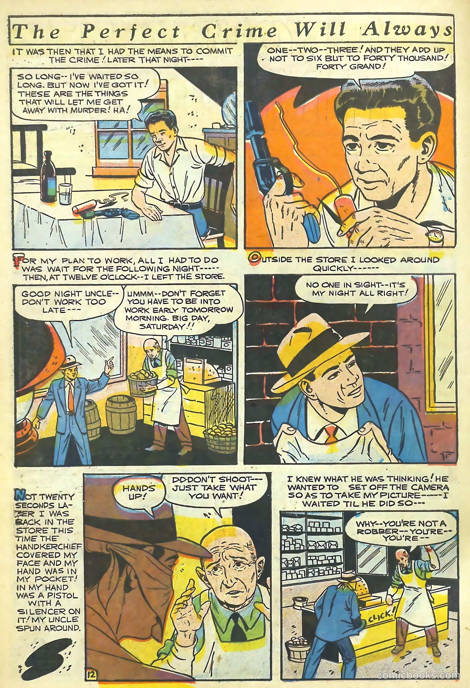 The Perfect Crime #4 — page 12 of 52
