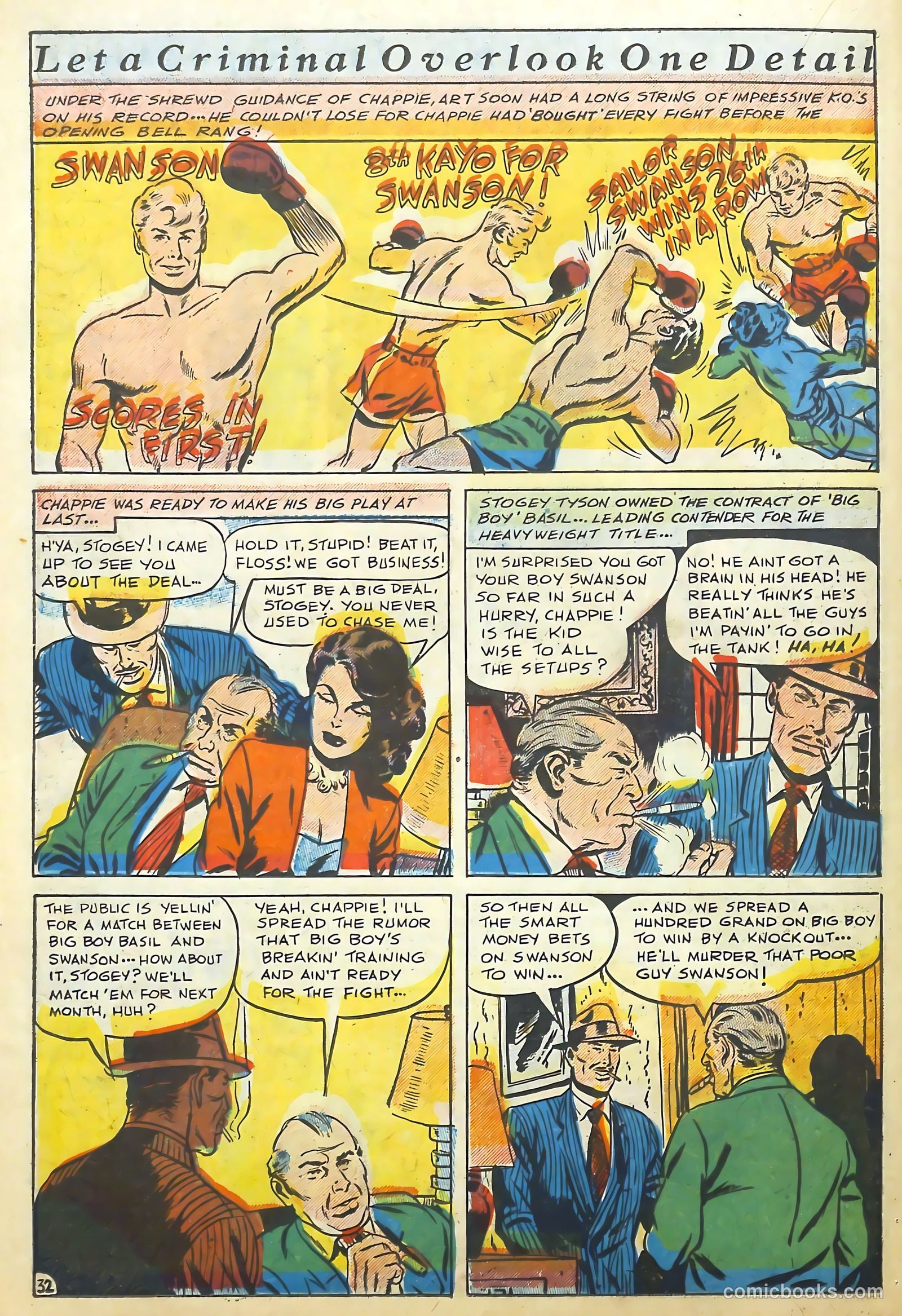 The Perfect Crime #4 — page 32 of 52