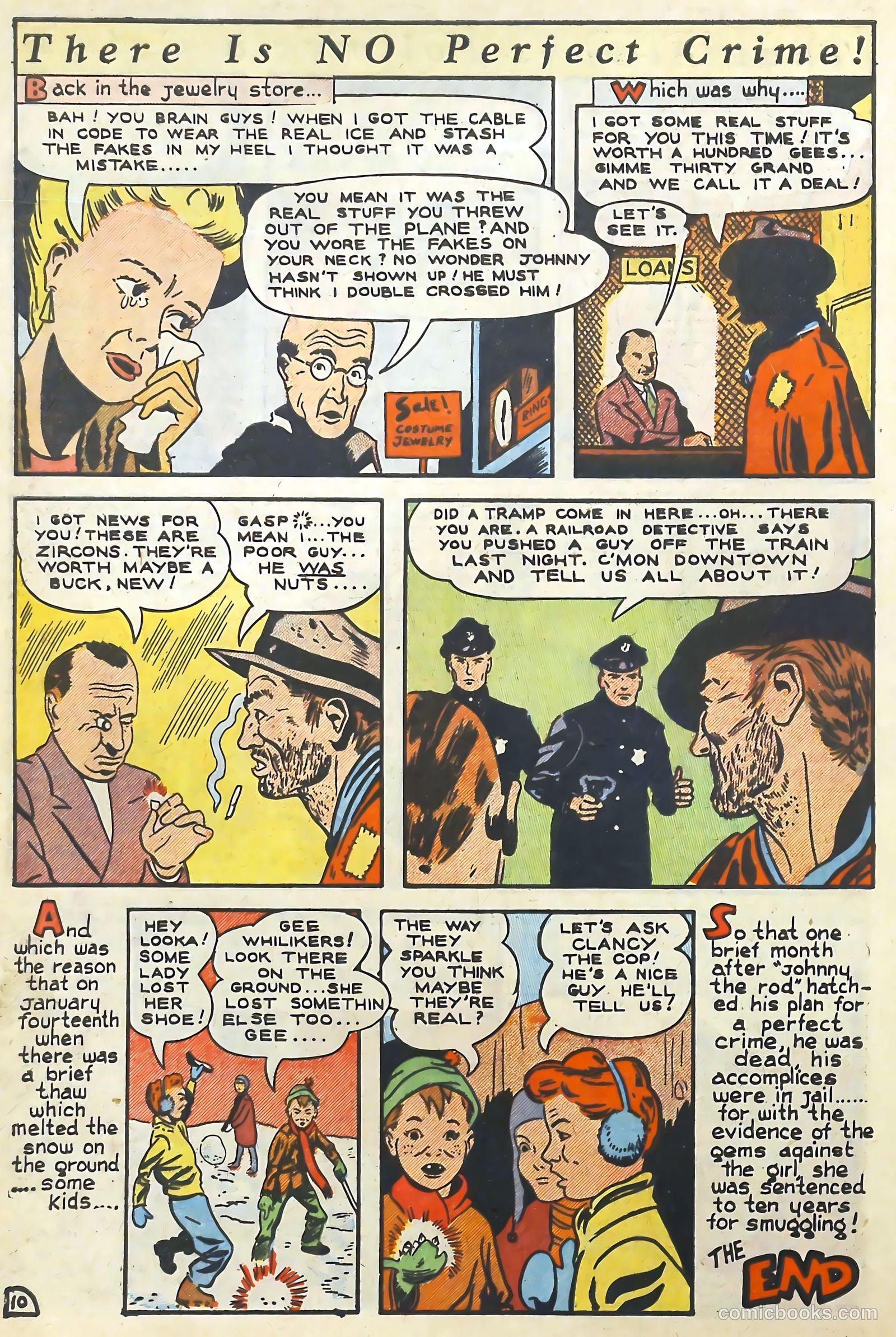 The Perfect Crime #5 — page 10 of 52