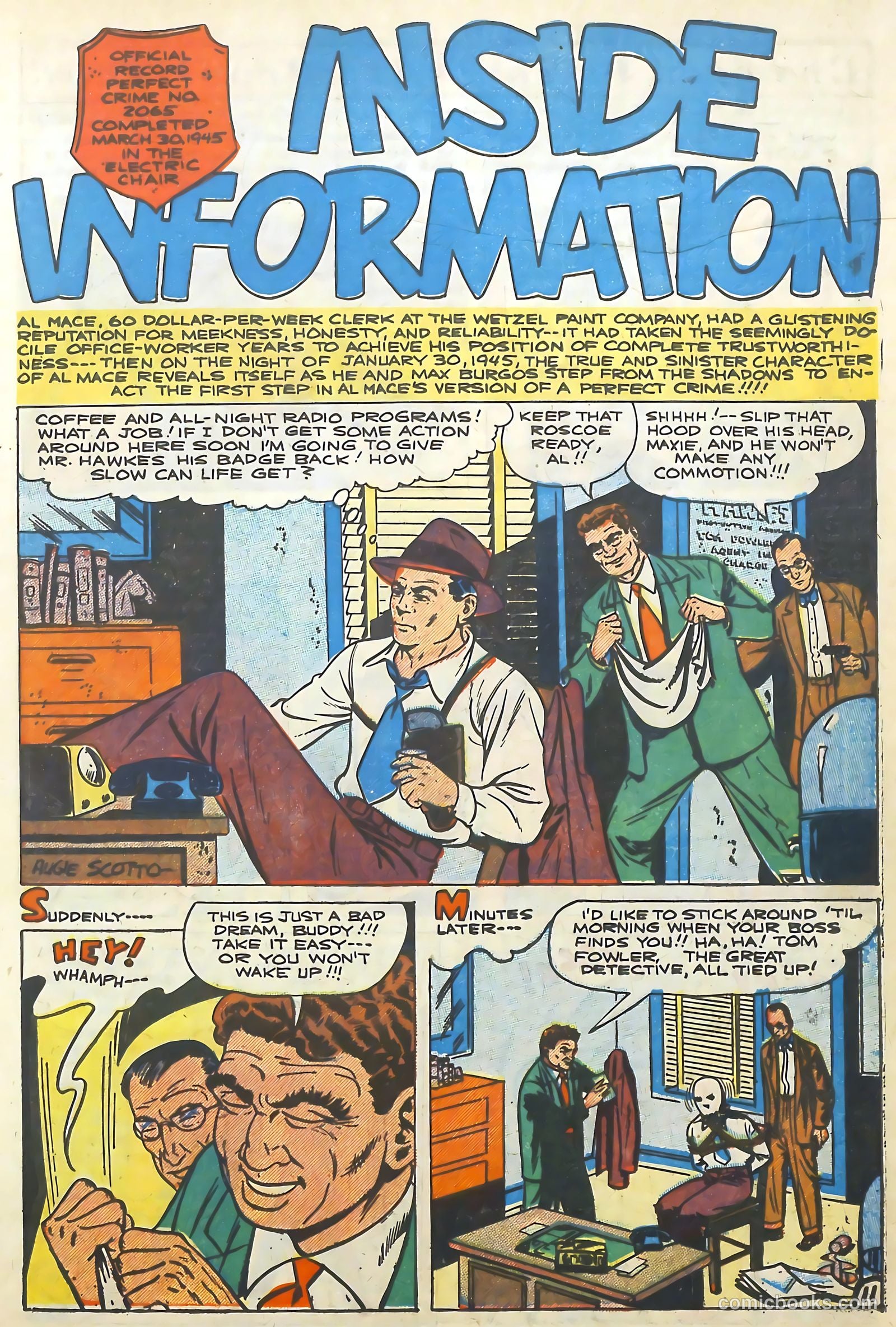 The Perfect Crime #5 — page 11 of 52