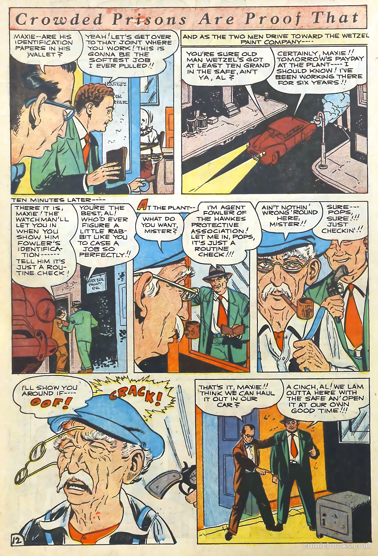 The Perfect Crime #5 — page 12 of 52