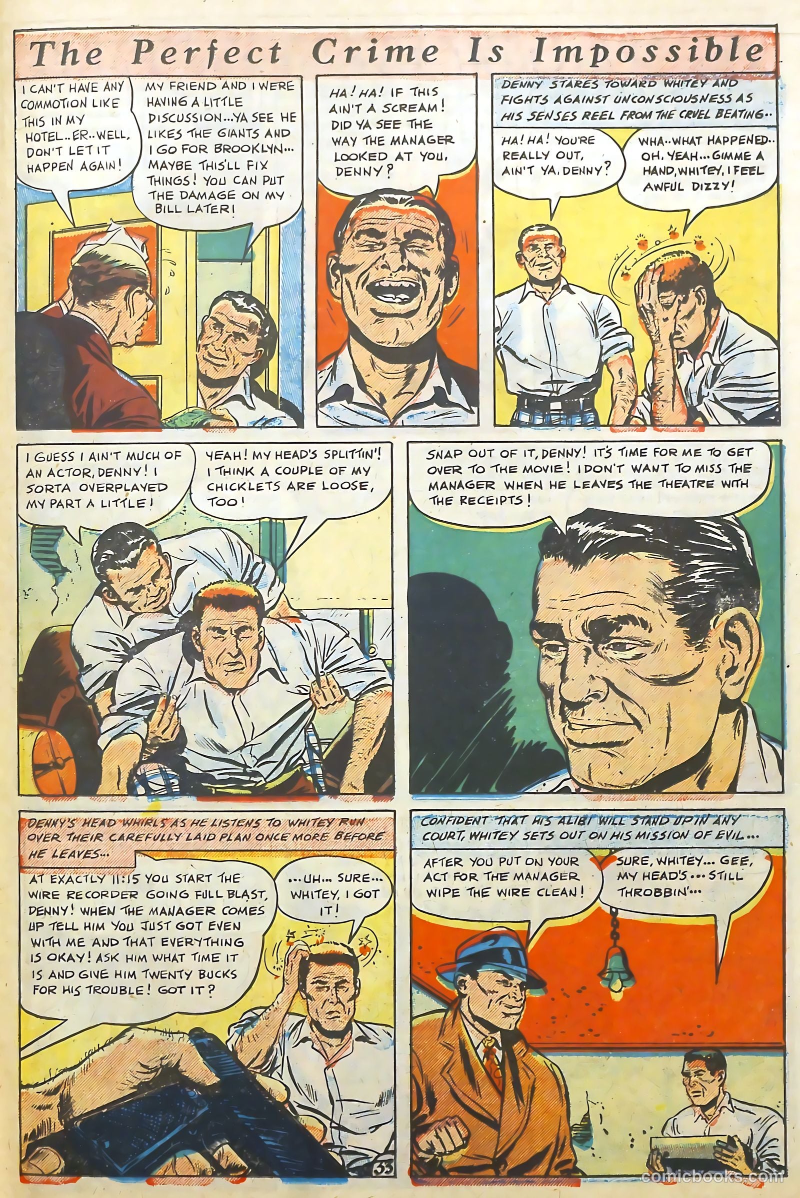 The Perfect Crime #5 — page 33 of 52