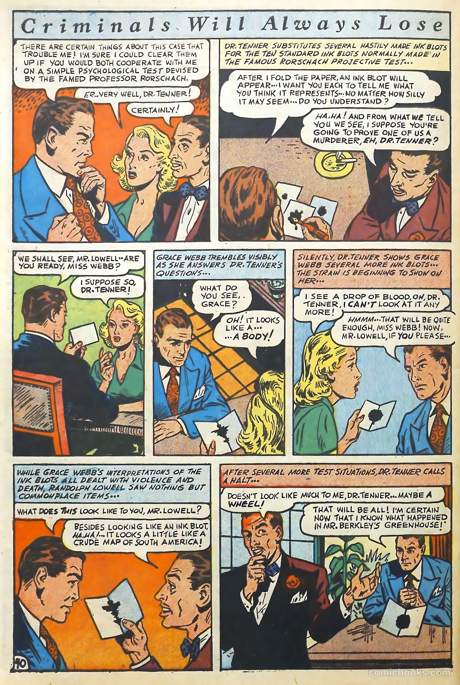 The Perfect Crime #5 — page 40 of 52