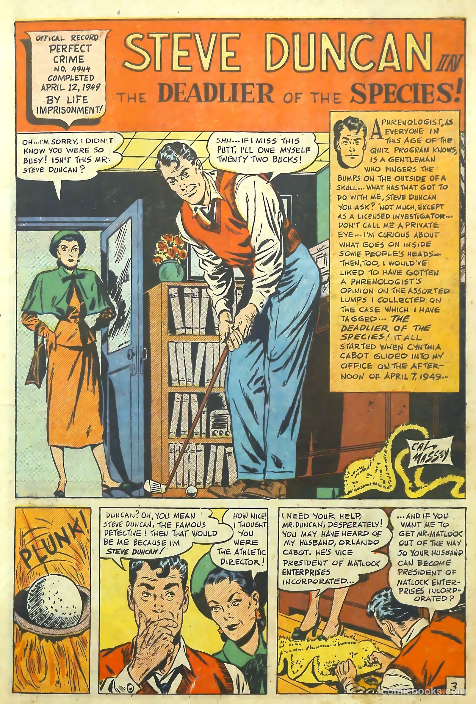 The Perfect Crime #7 — page 3 of 52