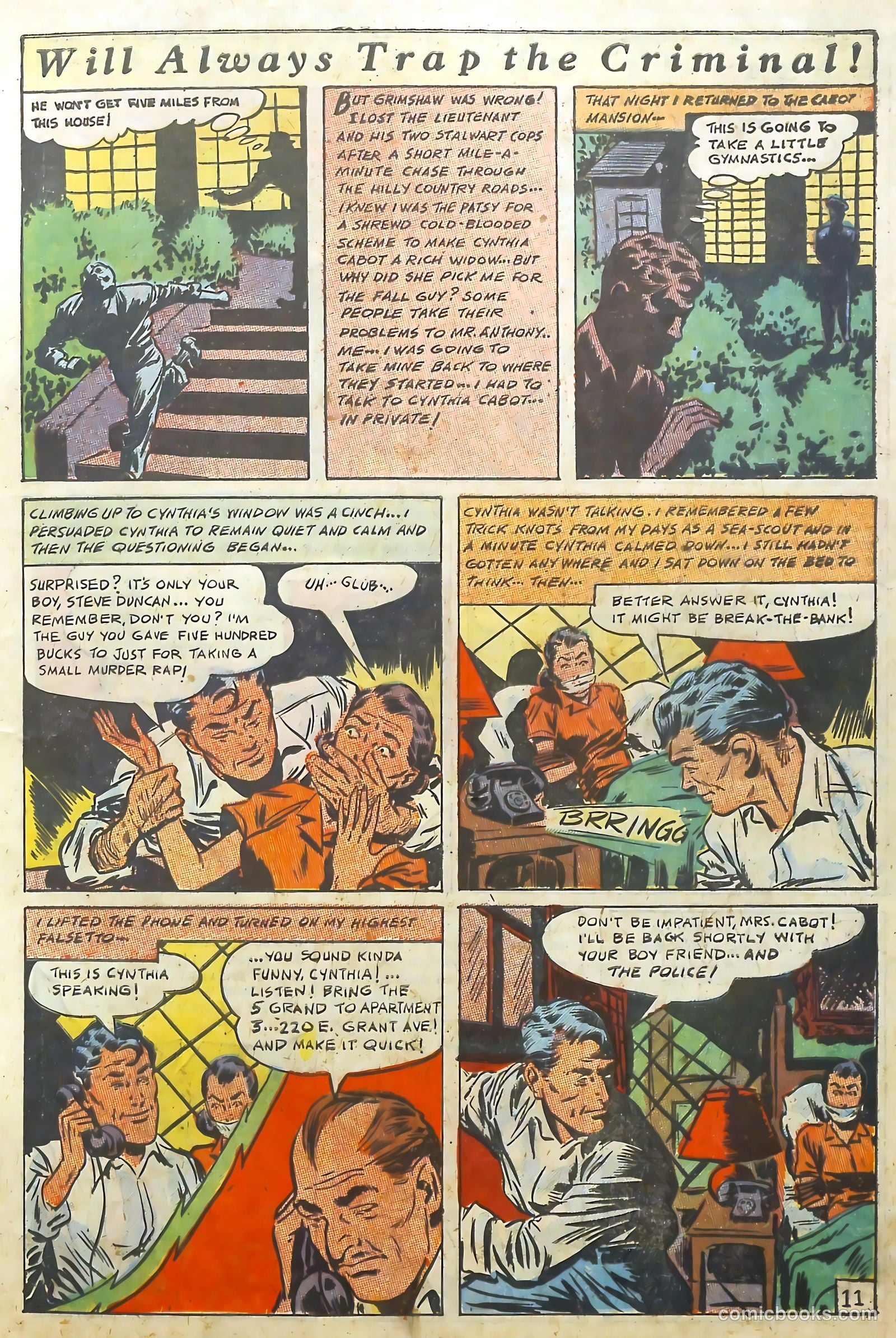 The Perfect Crime #7 — page 11 of 52