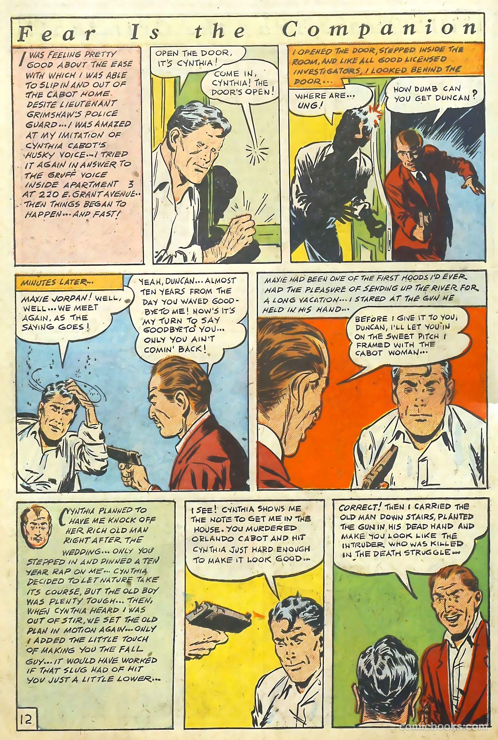 The Perfect Crime #7 — page 12 of 52