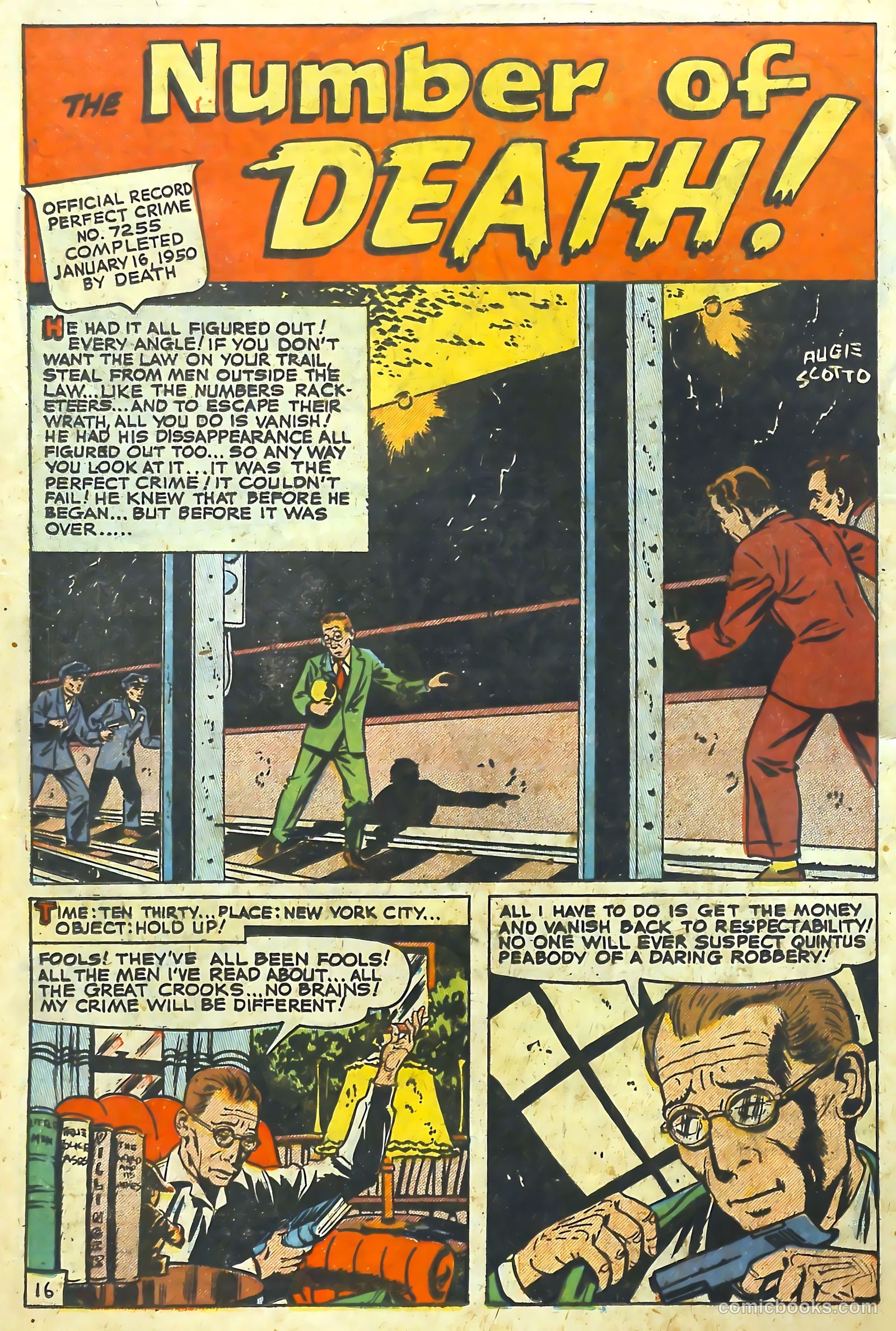 The Perfect Crime #7 — page 16 of 52