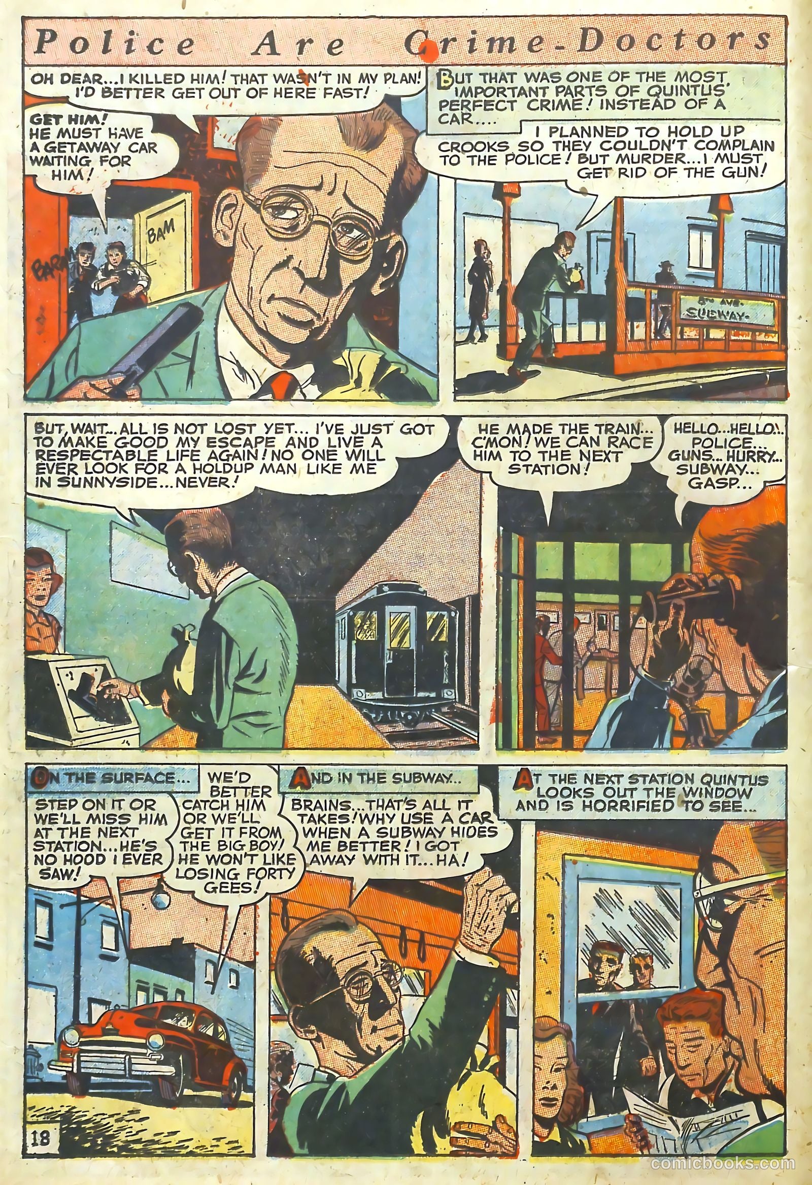 The Perfect Crime #7 — page 18 of 52