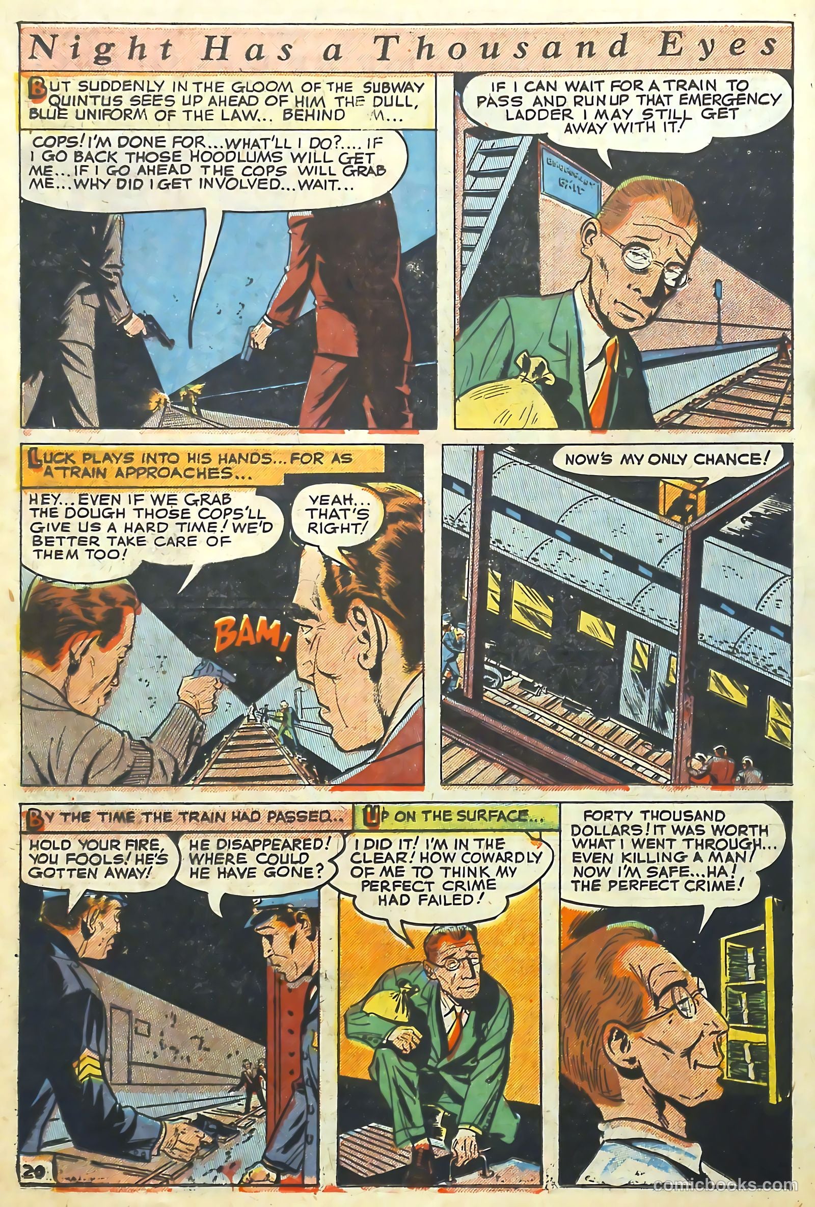 The Perfect Crime #7 — page 20 of 52