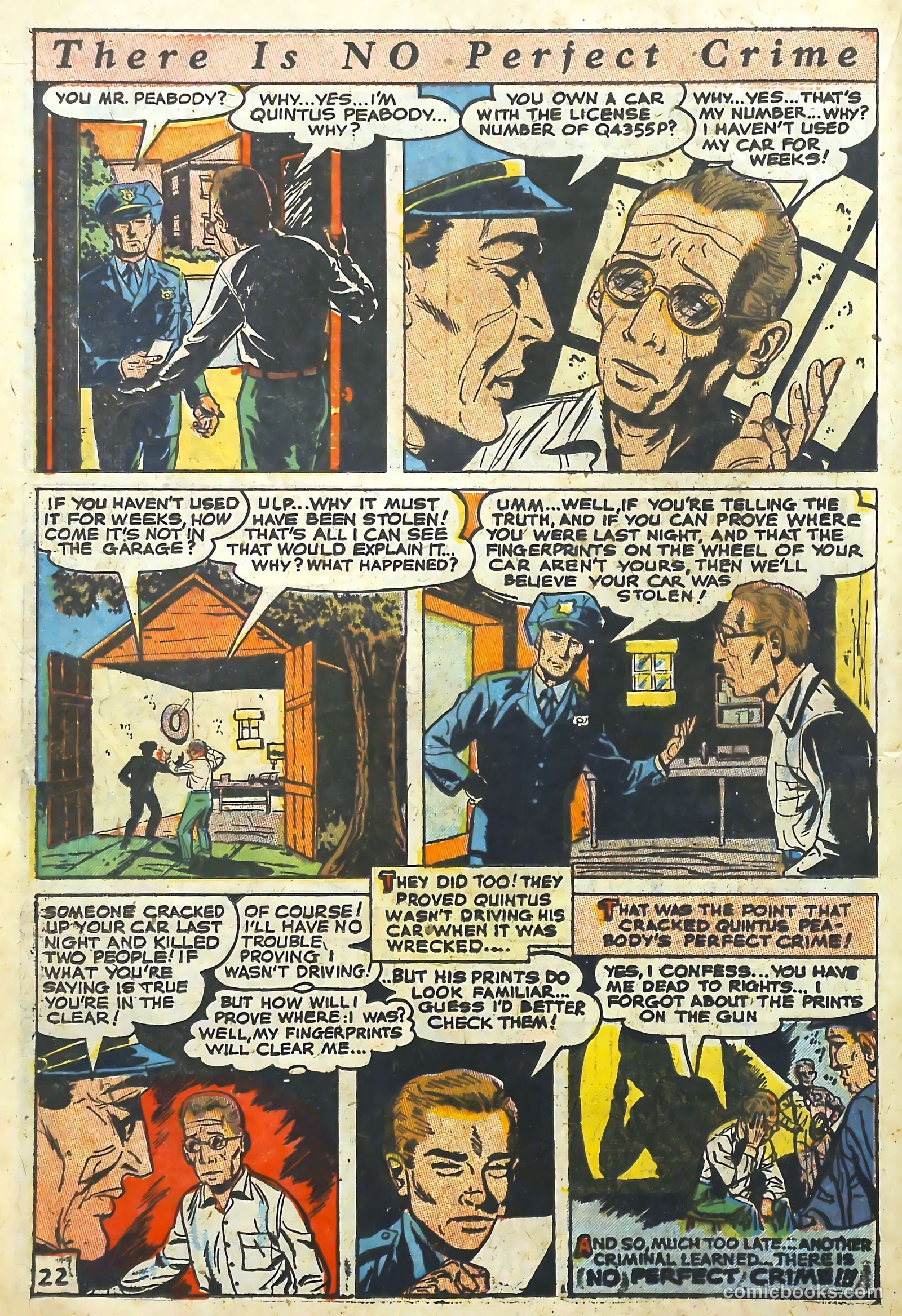 The Perfect Crime #7 — page 22 of 52