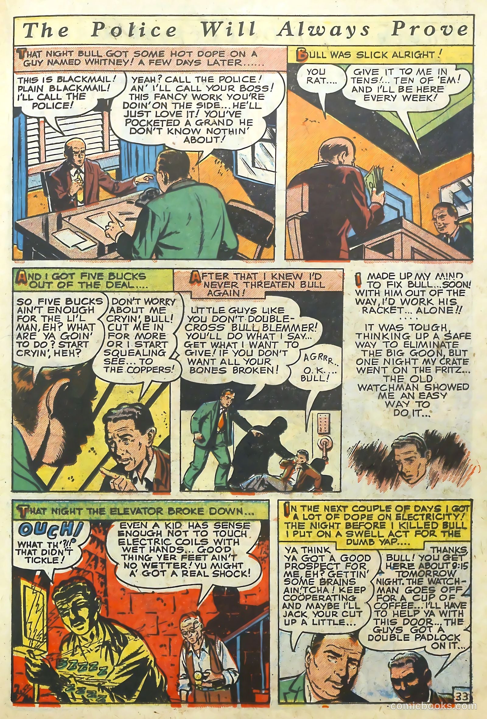 The Perfect Crime #7 — page 33 of 52