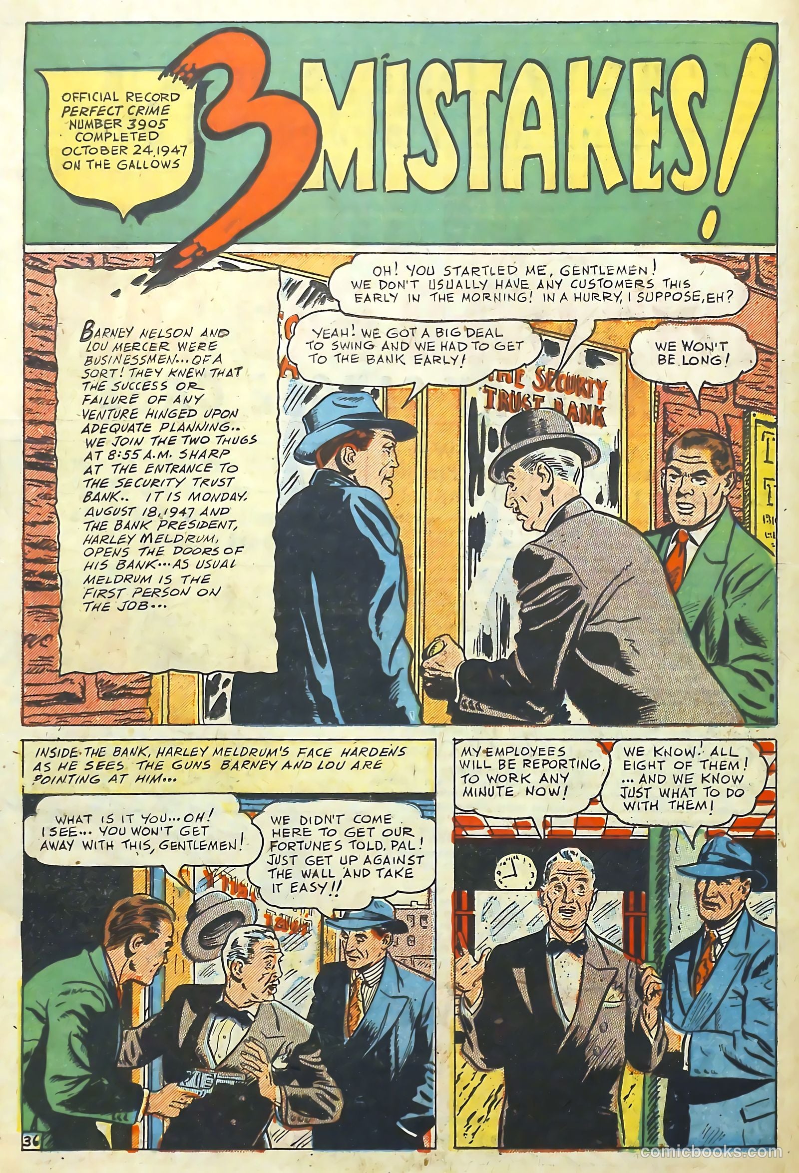 The Perfect Crime #7 — page 36 of 52