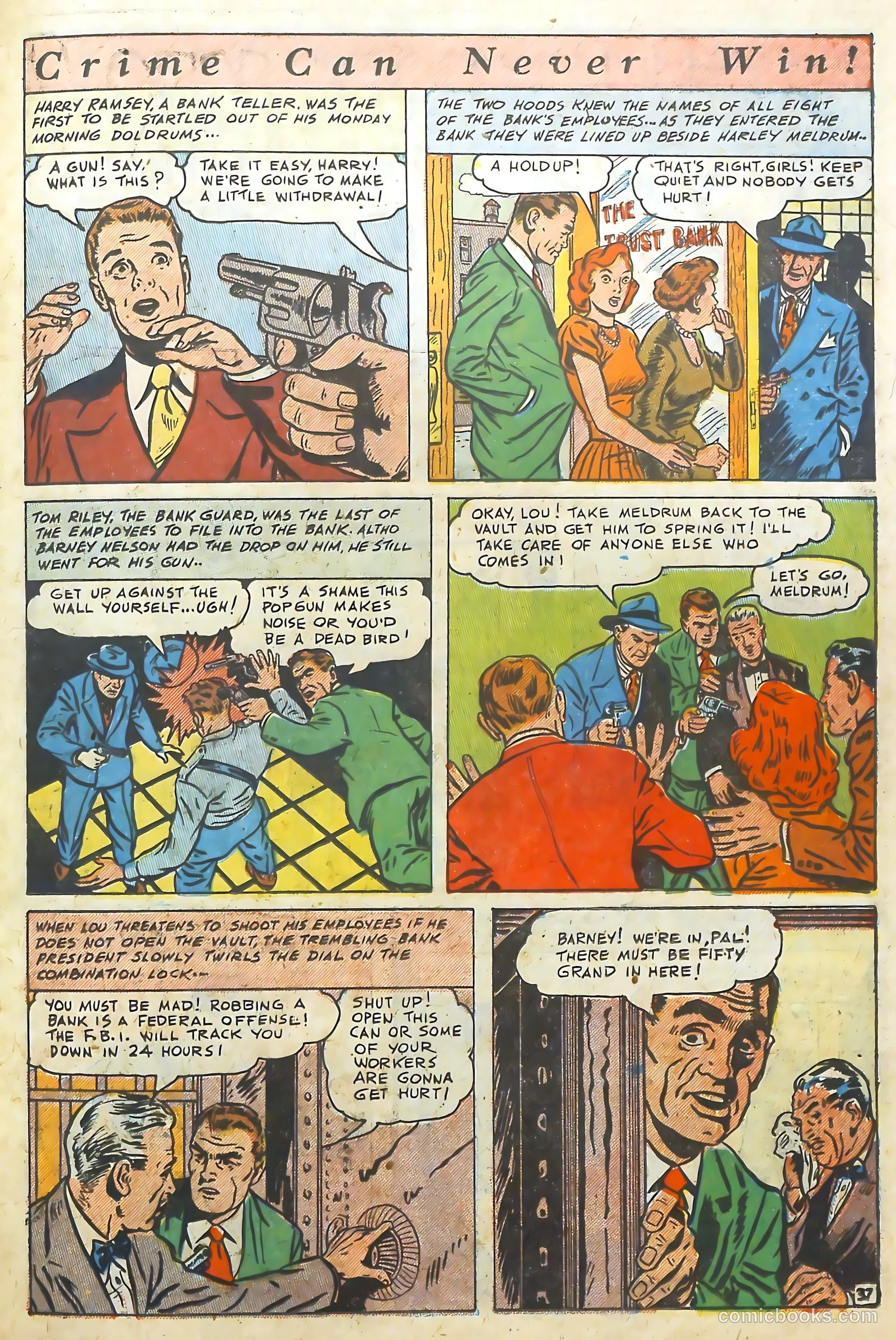 The Perfect Crime #7 — page 37 of 52