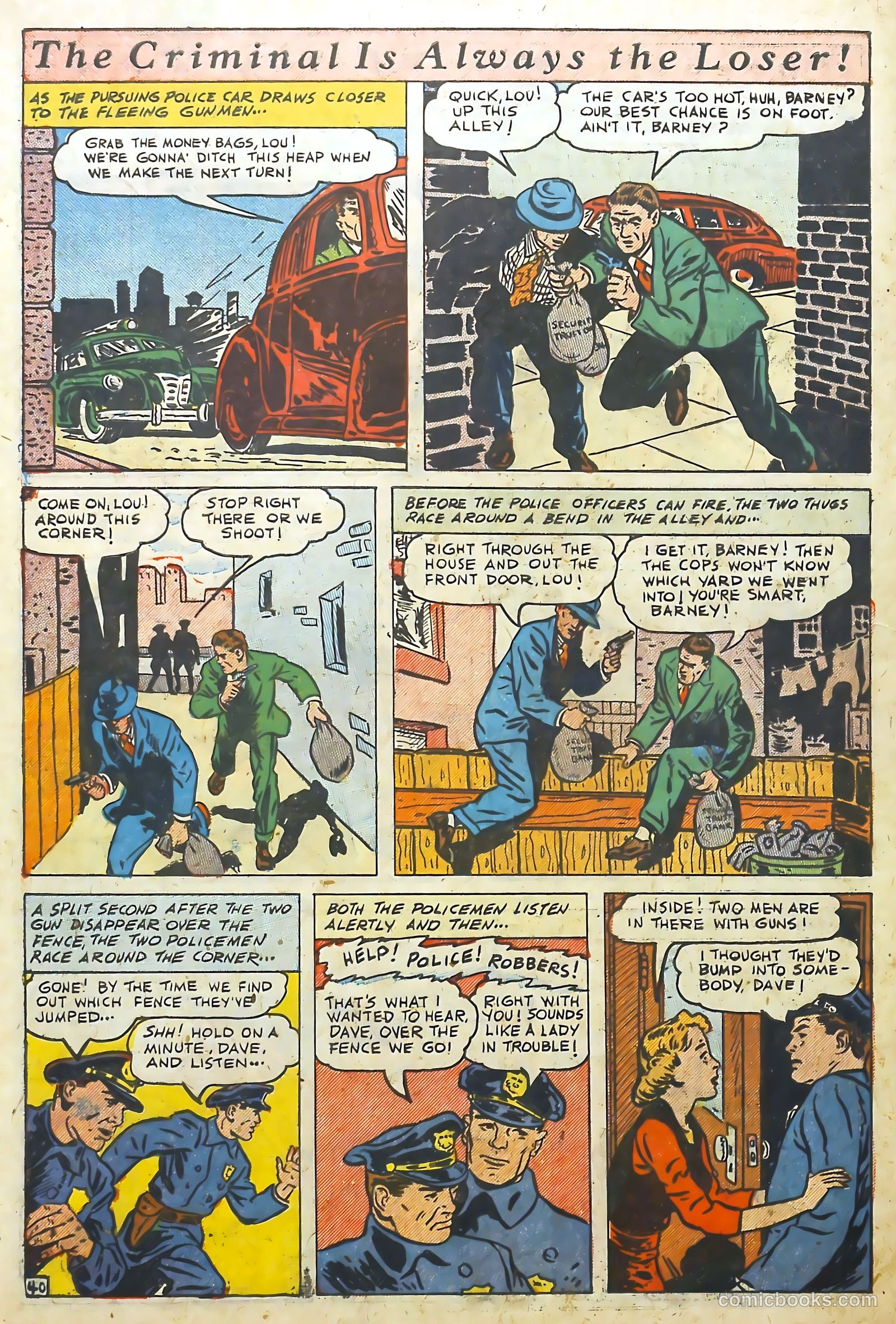 The Perfect Crime #7 — page 40 of 52