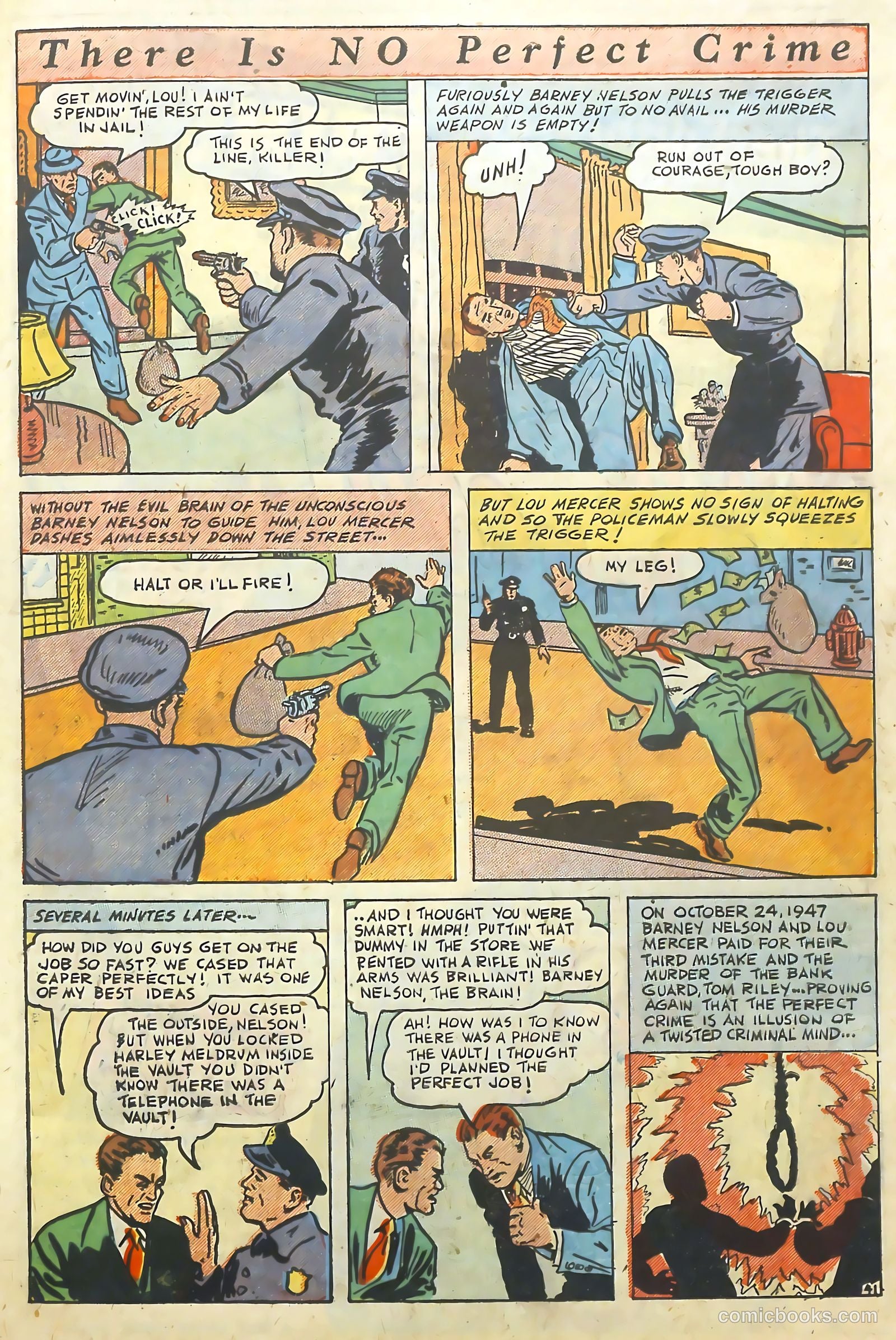 The Perfect Crime #7 — page 41 of 52