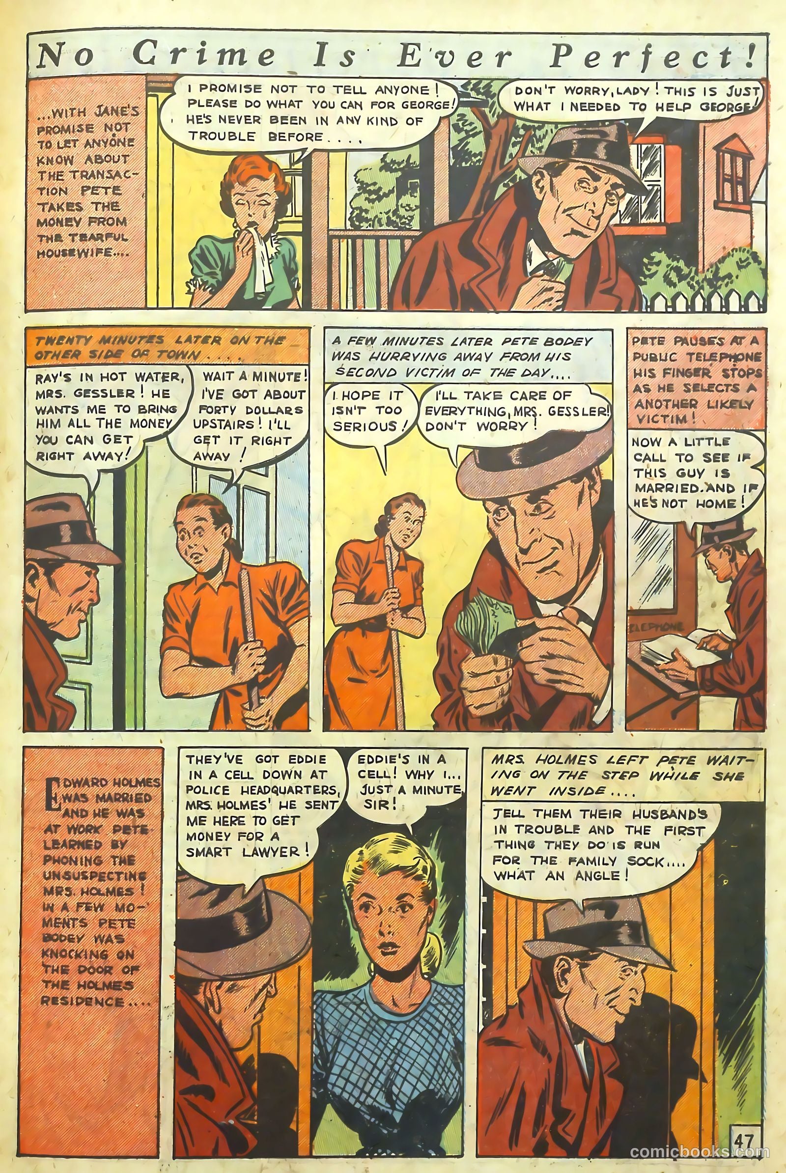The Perfect Crime #7 — page 47 of 52