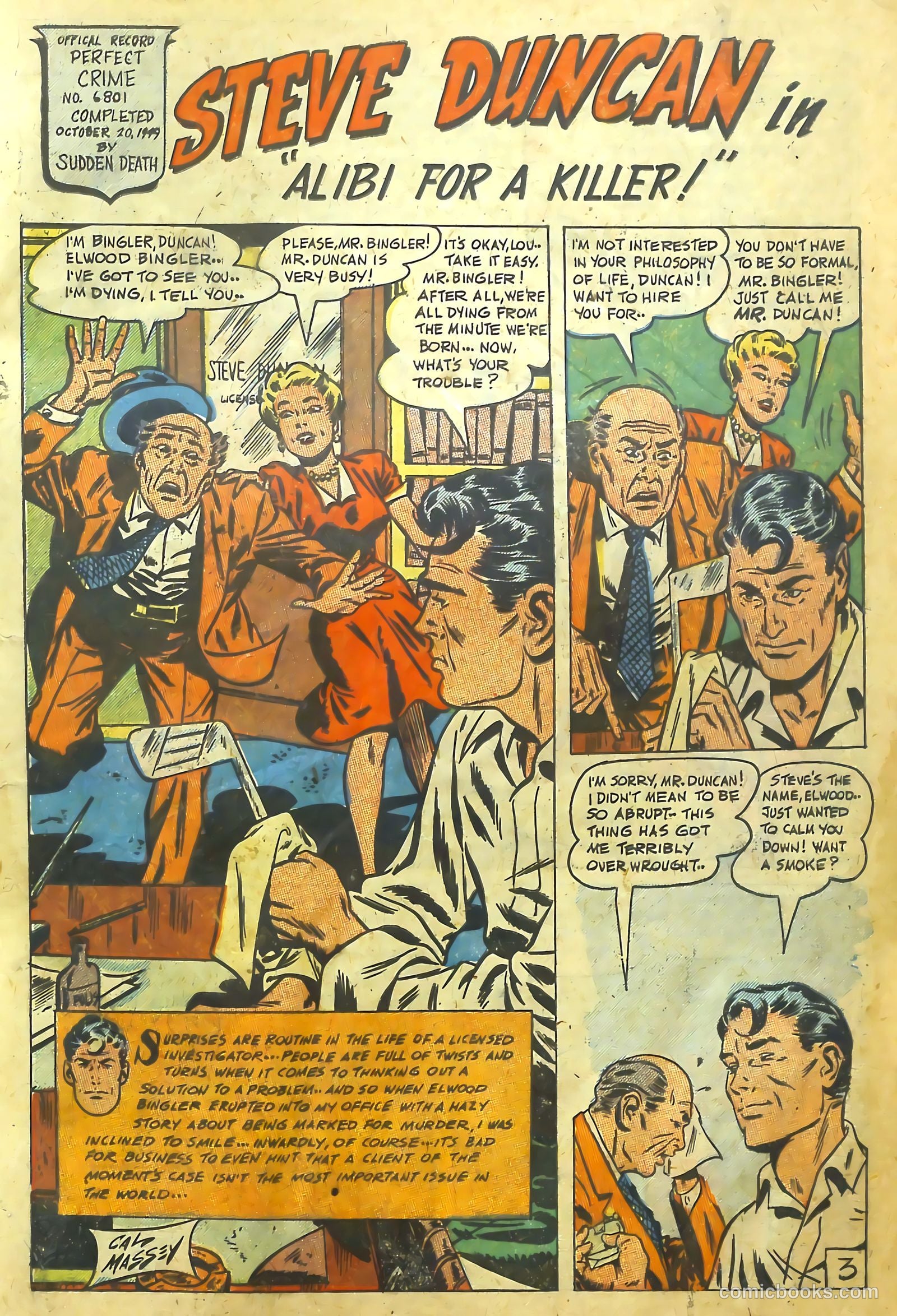 The Perfect Crime #8 — page 3 of 52