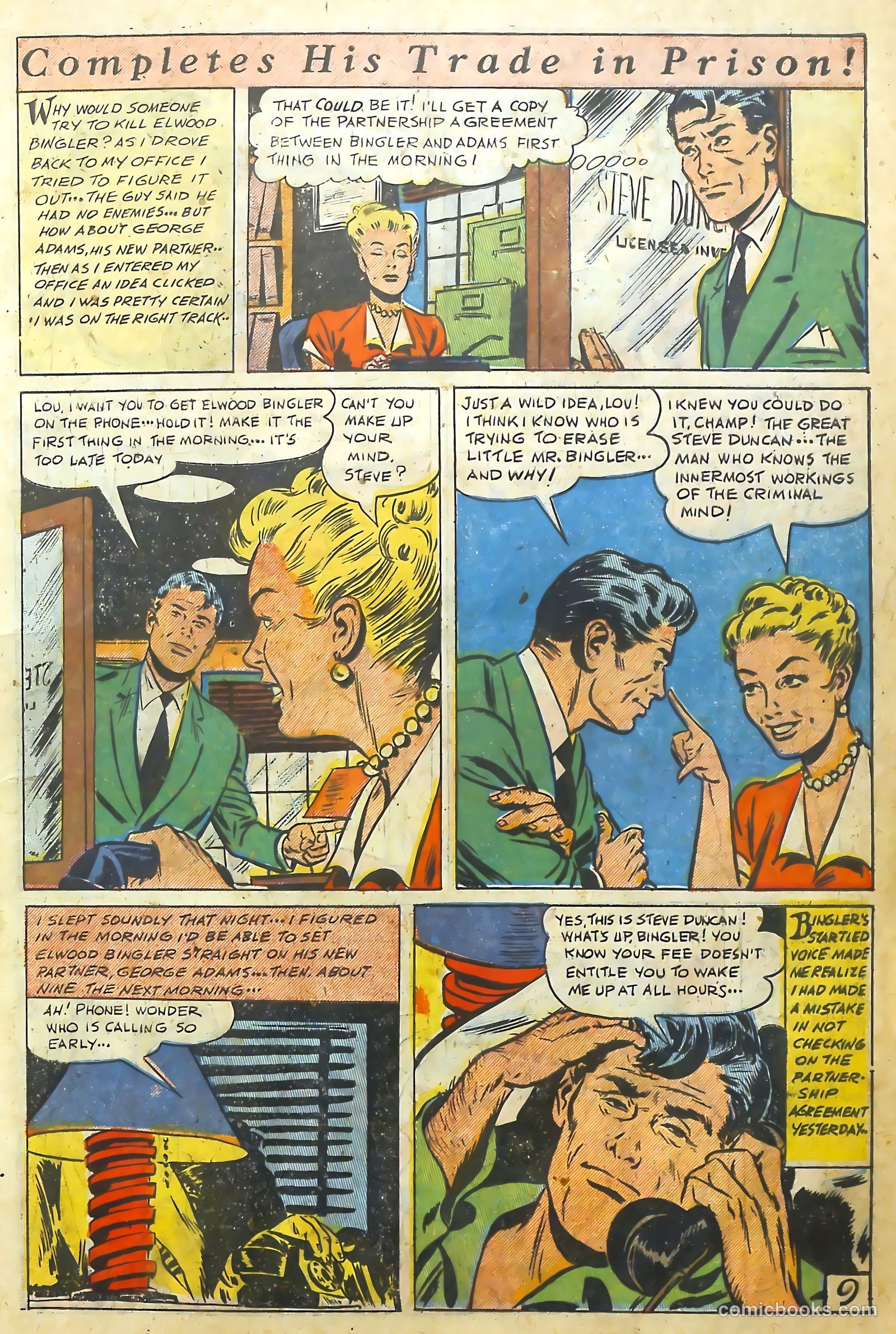 The Perfect Crime #8 — page 9 of 52