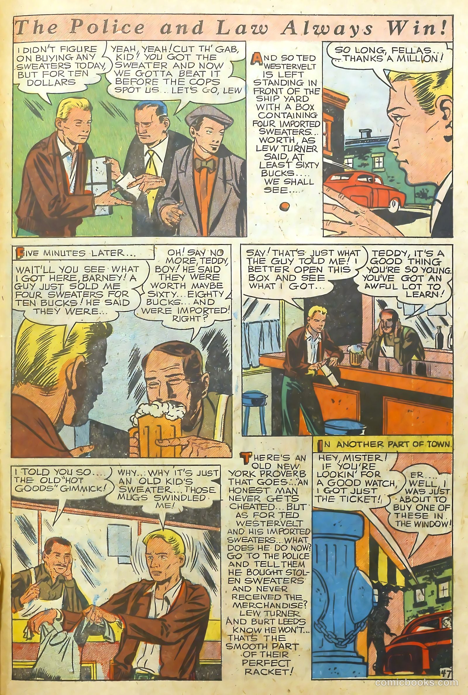 The Perfect Crime #8 — page 47 of 52