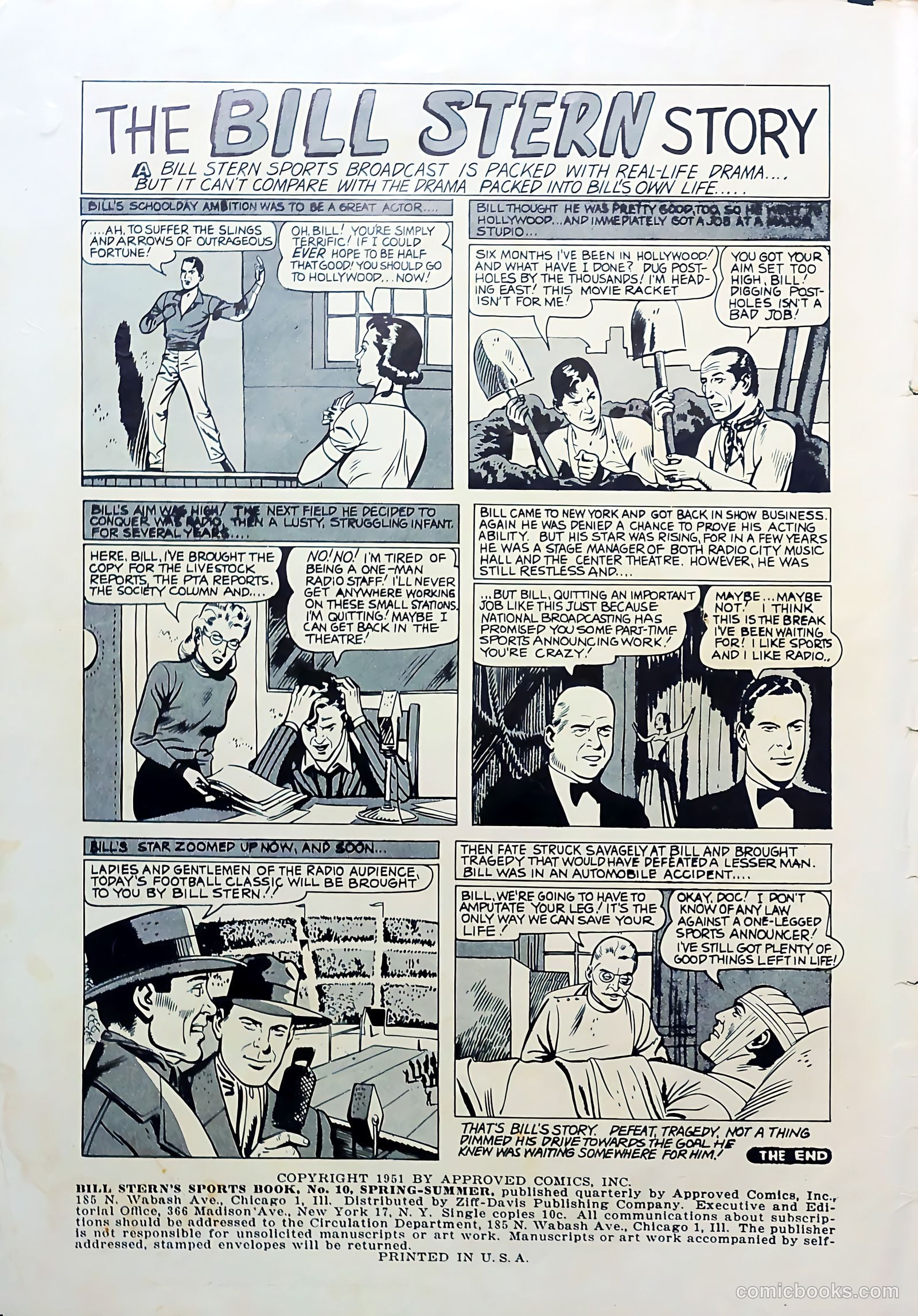 Bill Stern's Sports Book #1 — page 2 of 37