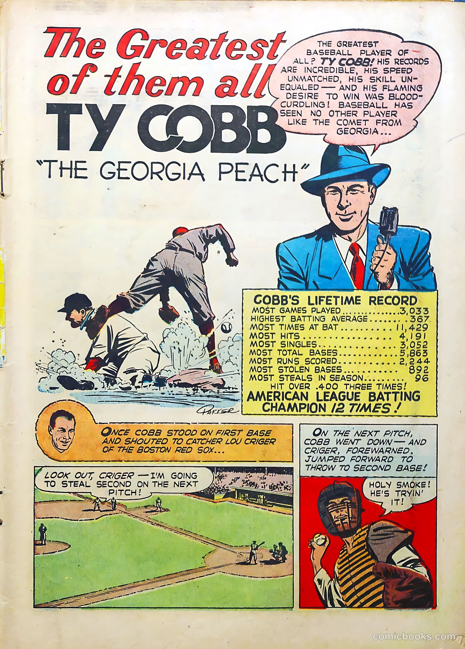Bill Stern's Sports Book #1 — page 3 of 37