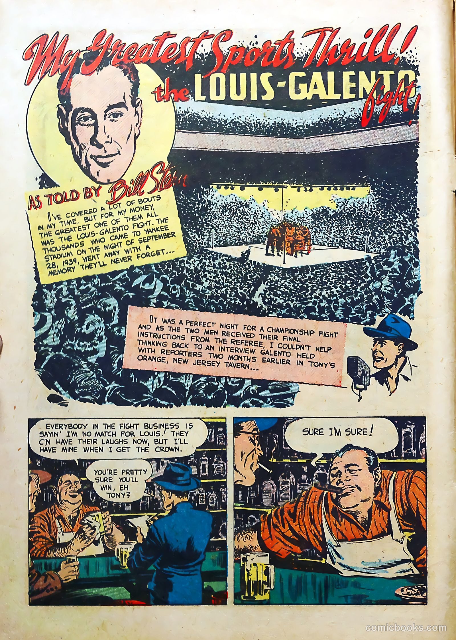 Bill Stern's Sports Book #1 — page 8 of 37