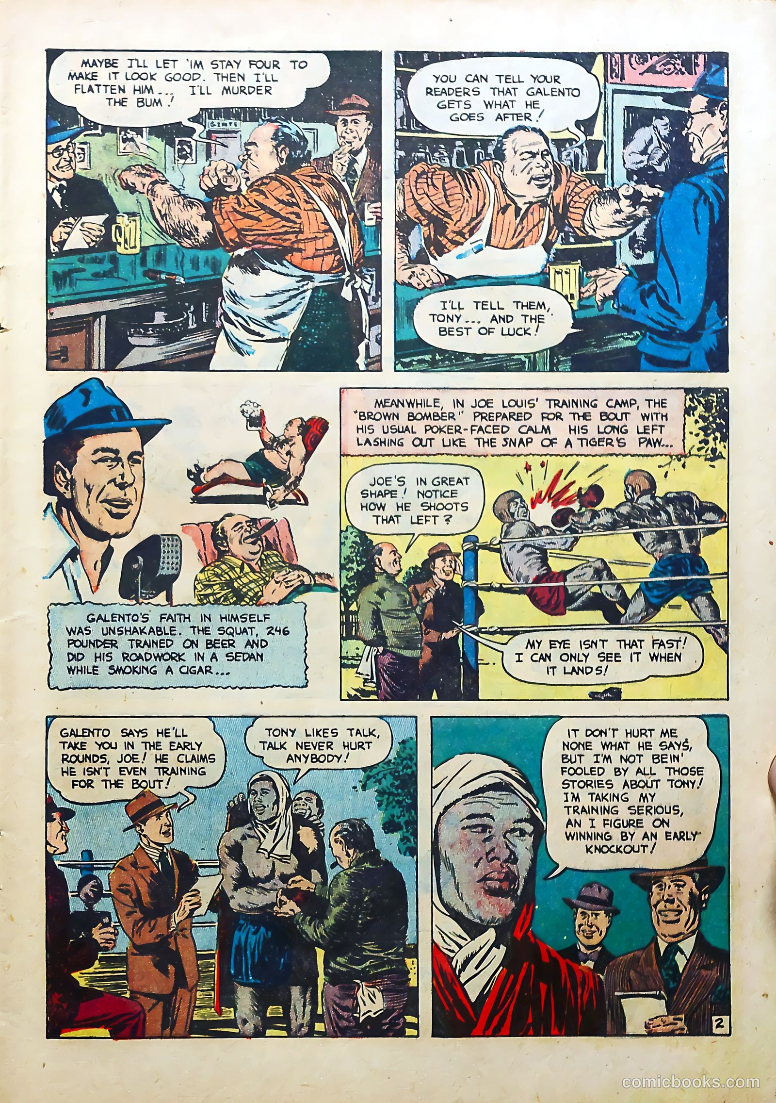 Bill Stern's Sports Book #1 — page 9 of 37
