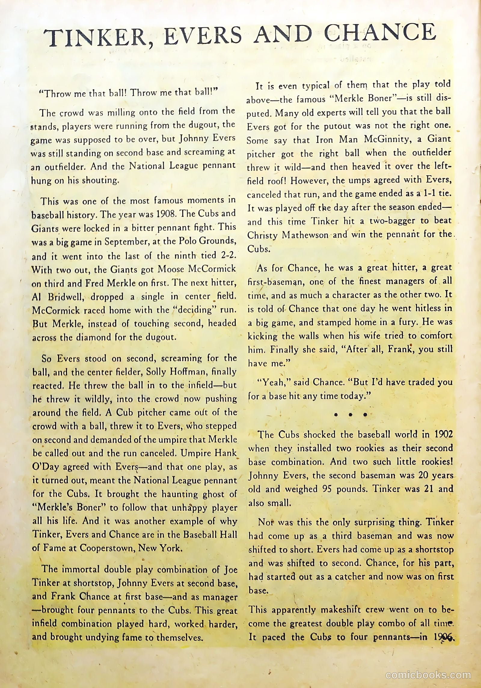 Bill Stern's Sports Book #1 — page 20 of 37