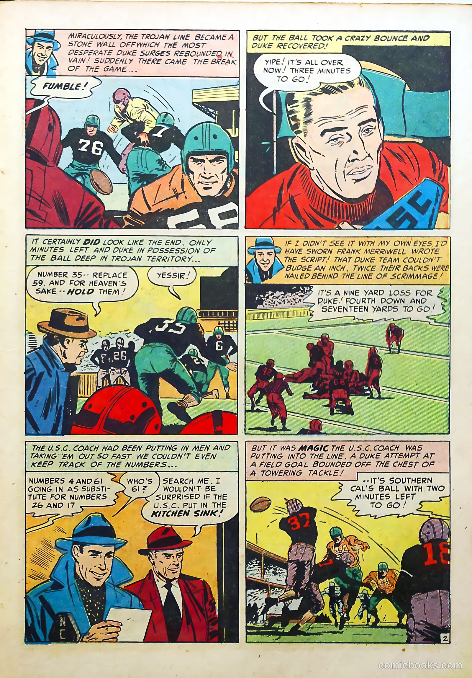 Bill Stern's Sports Book #1 — page 31 of 37