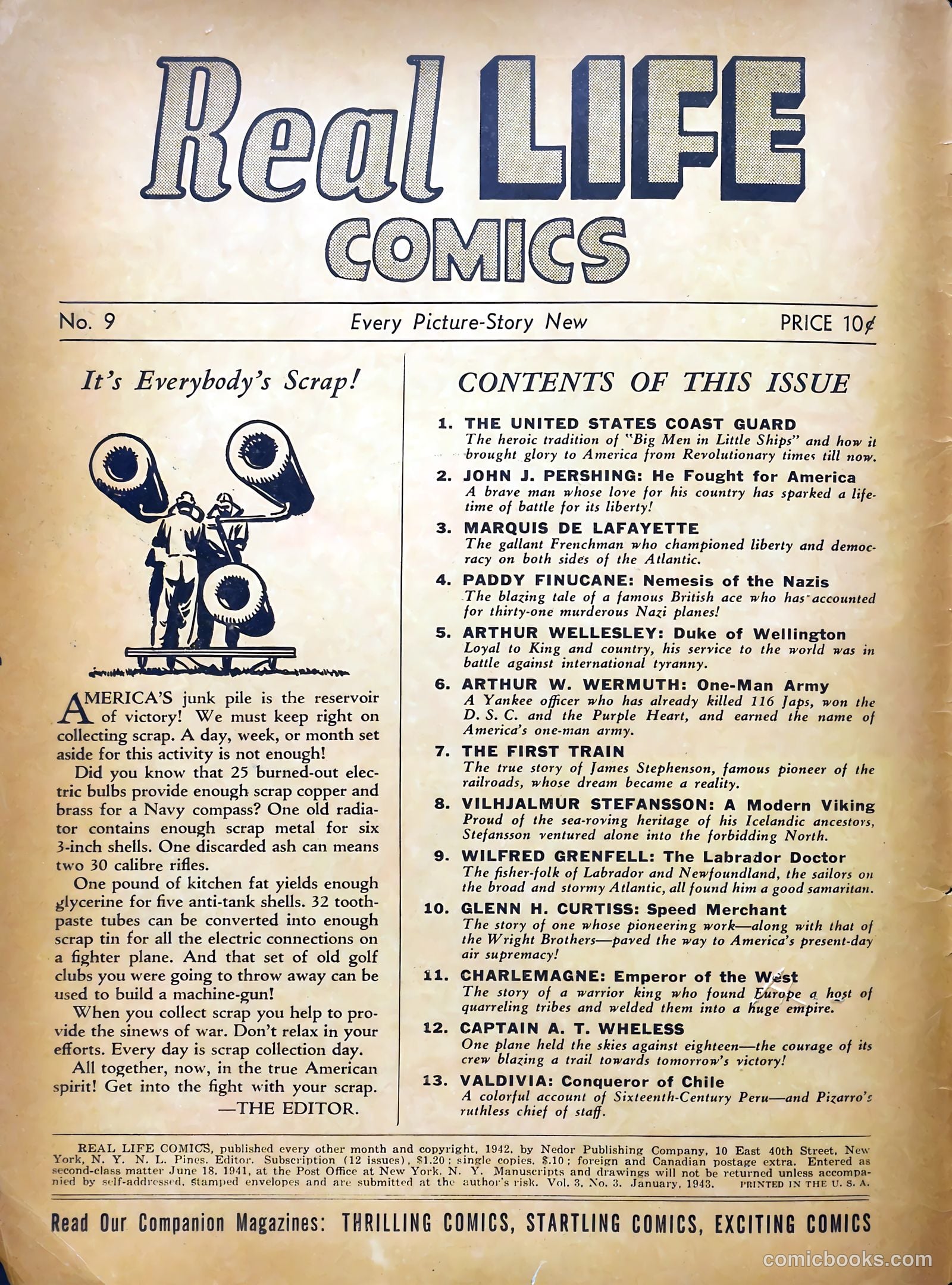 Real Life Comics #9 — page 2 of 69