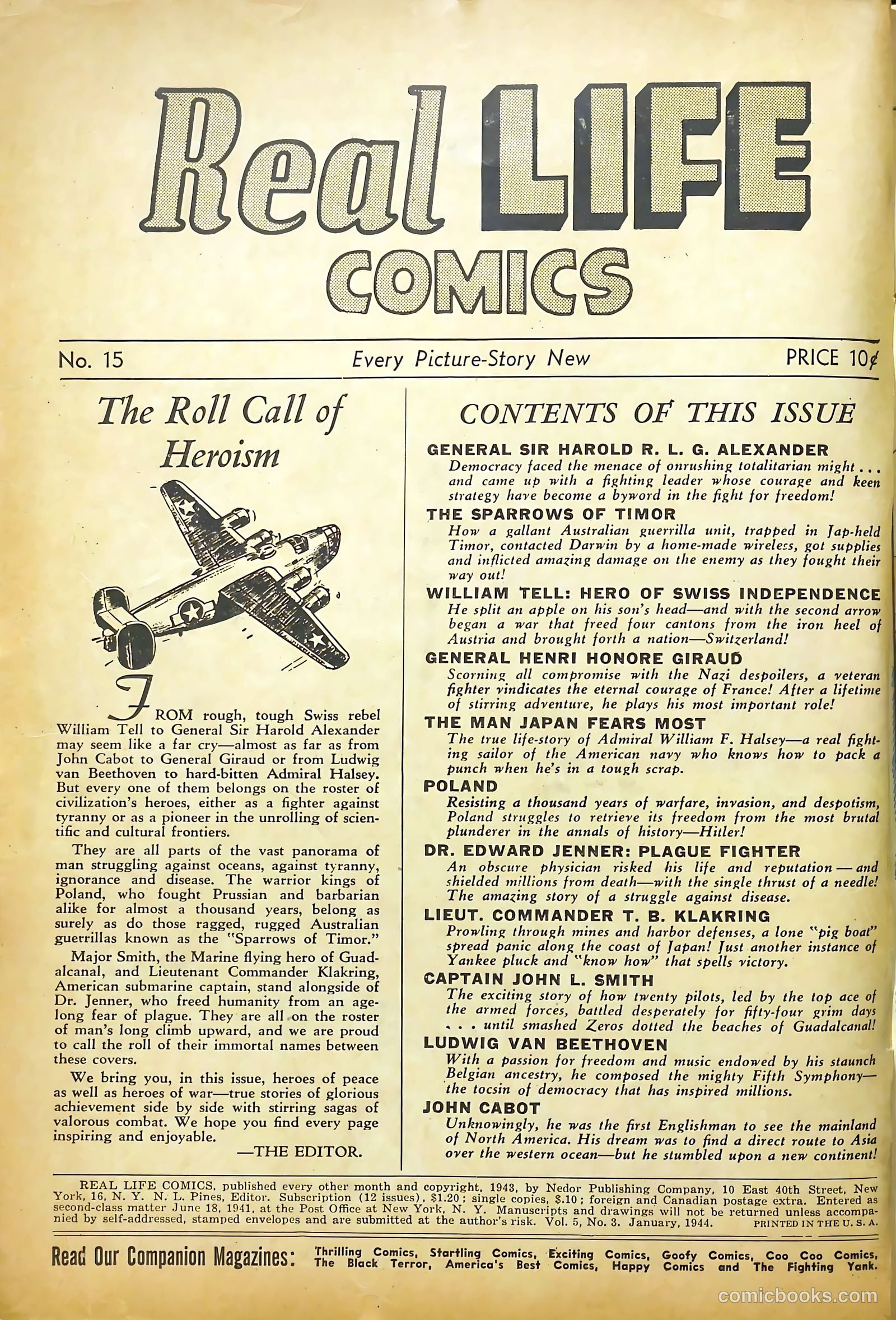 Real Life Comics #15 — page 2 of 60
