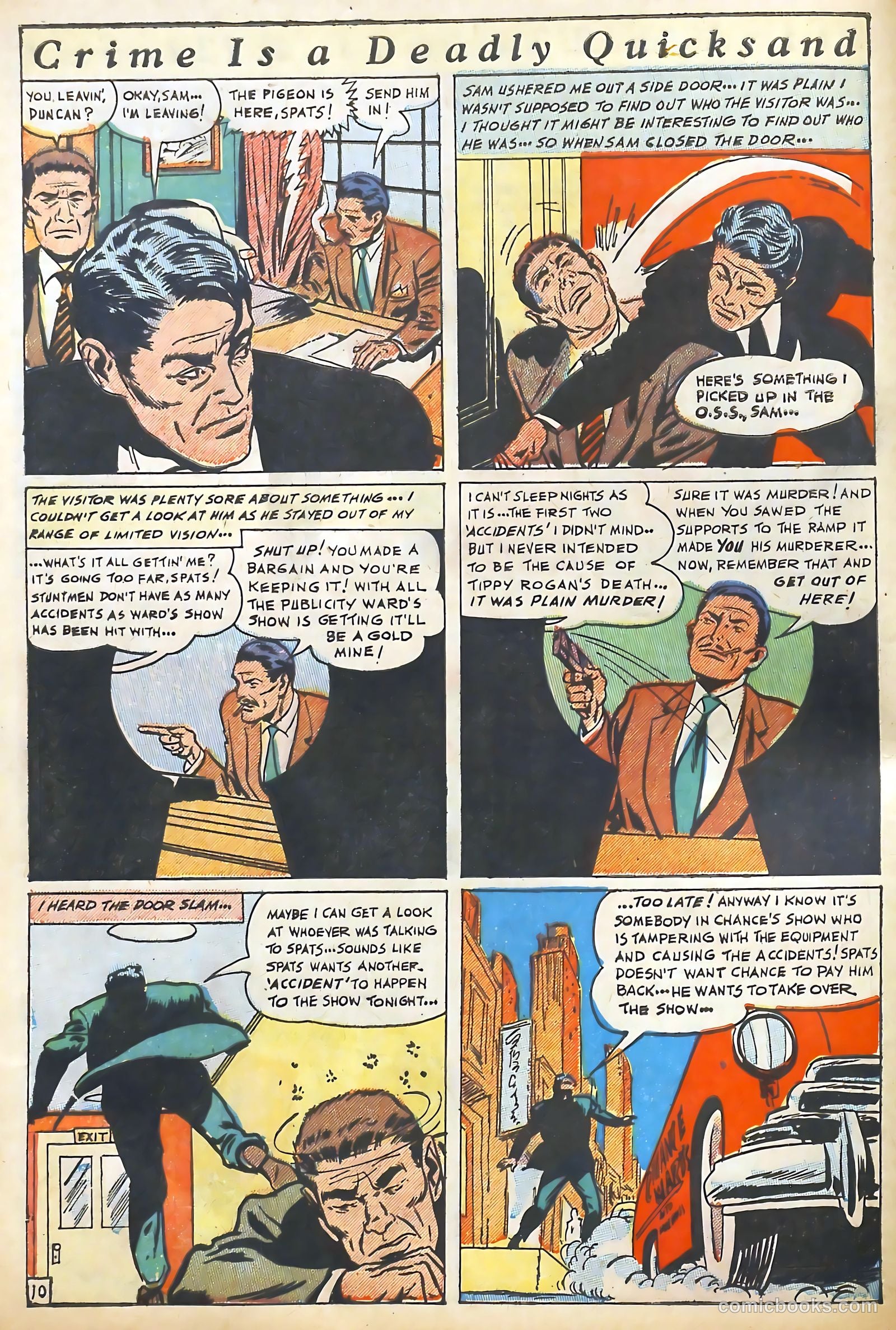 The Perfect Crime #10 — page 10 of 52