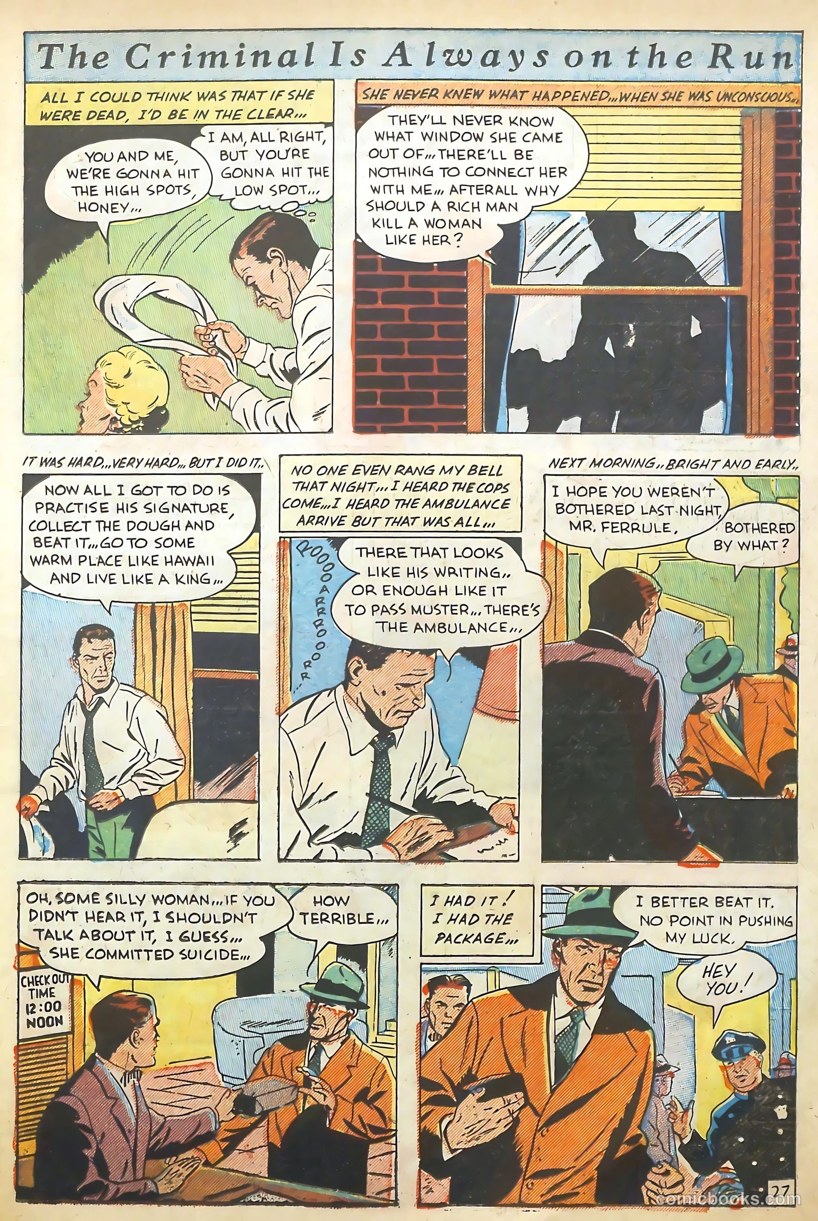 The Perfect Crime #10 — page 27 of 52