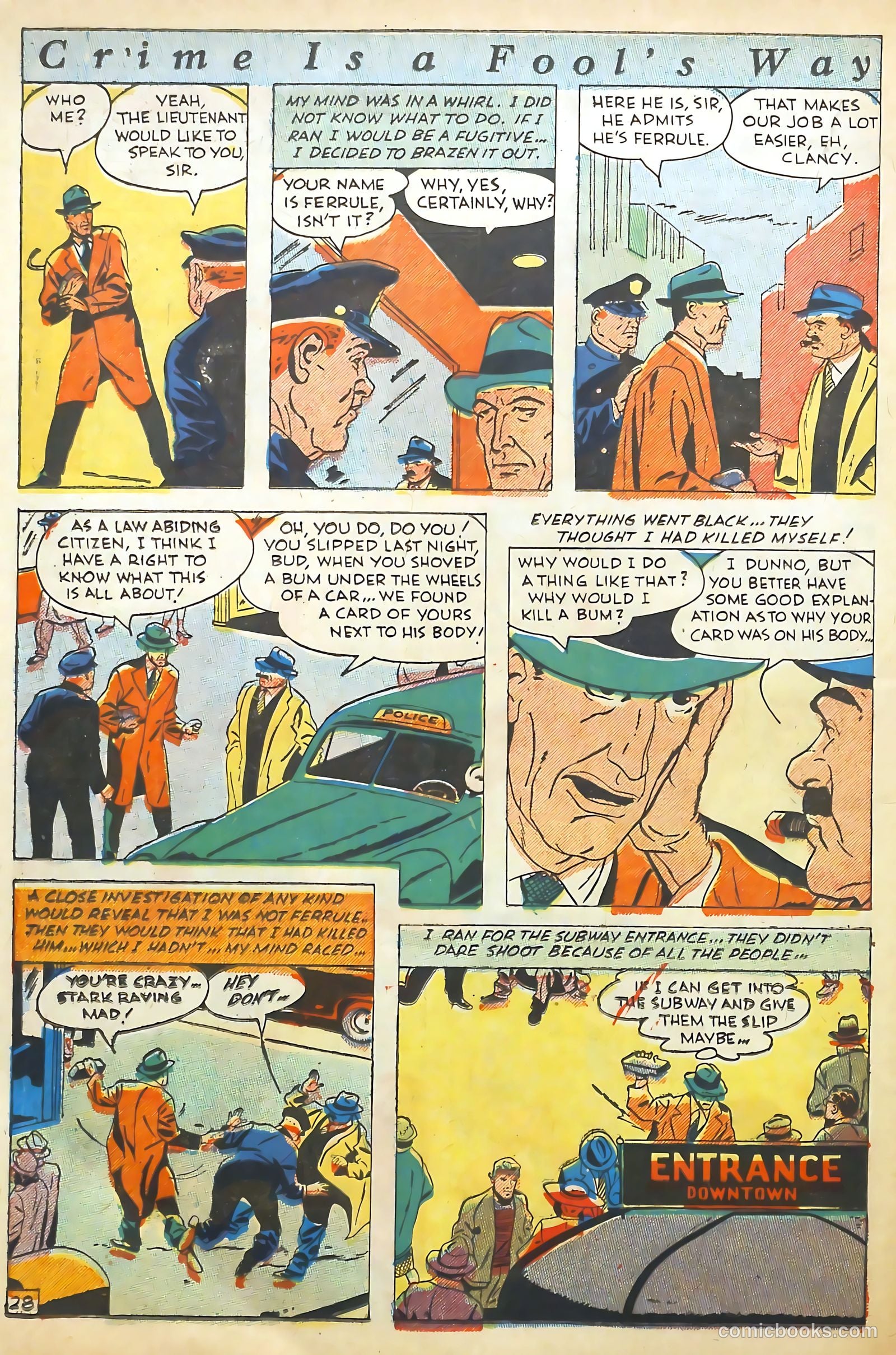 The Perfect Crime #10 — page 28 of 52
