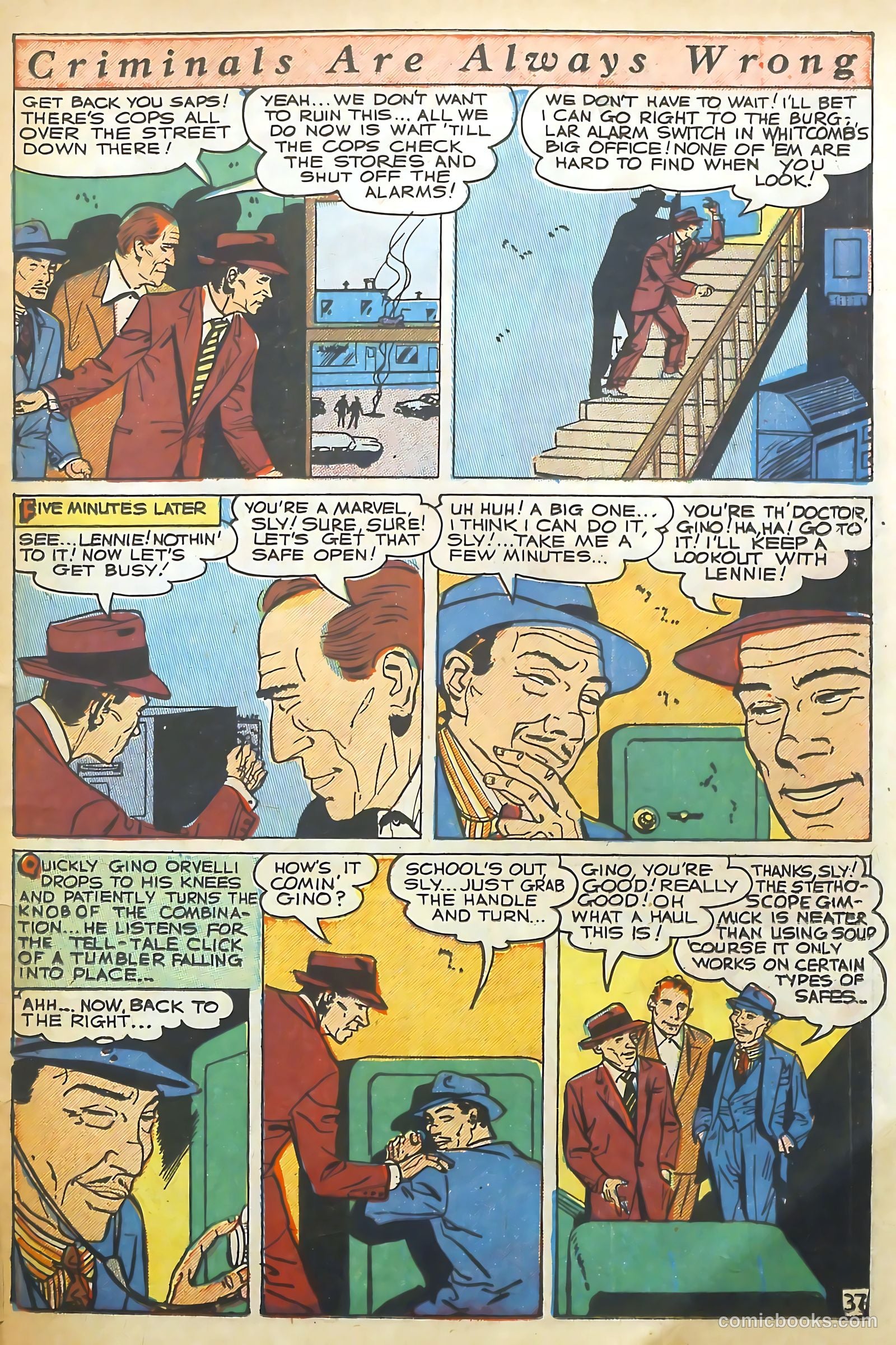 The Perfect Crime #10 — page 37 of 52