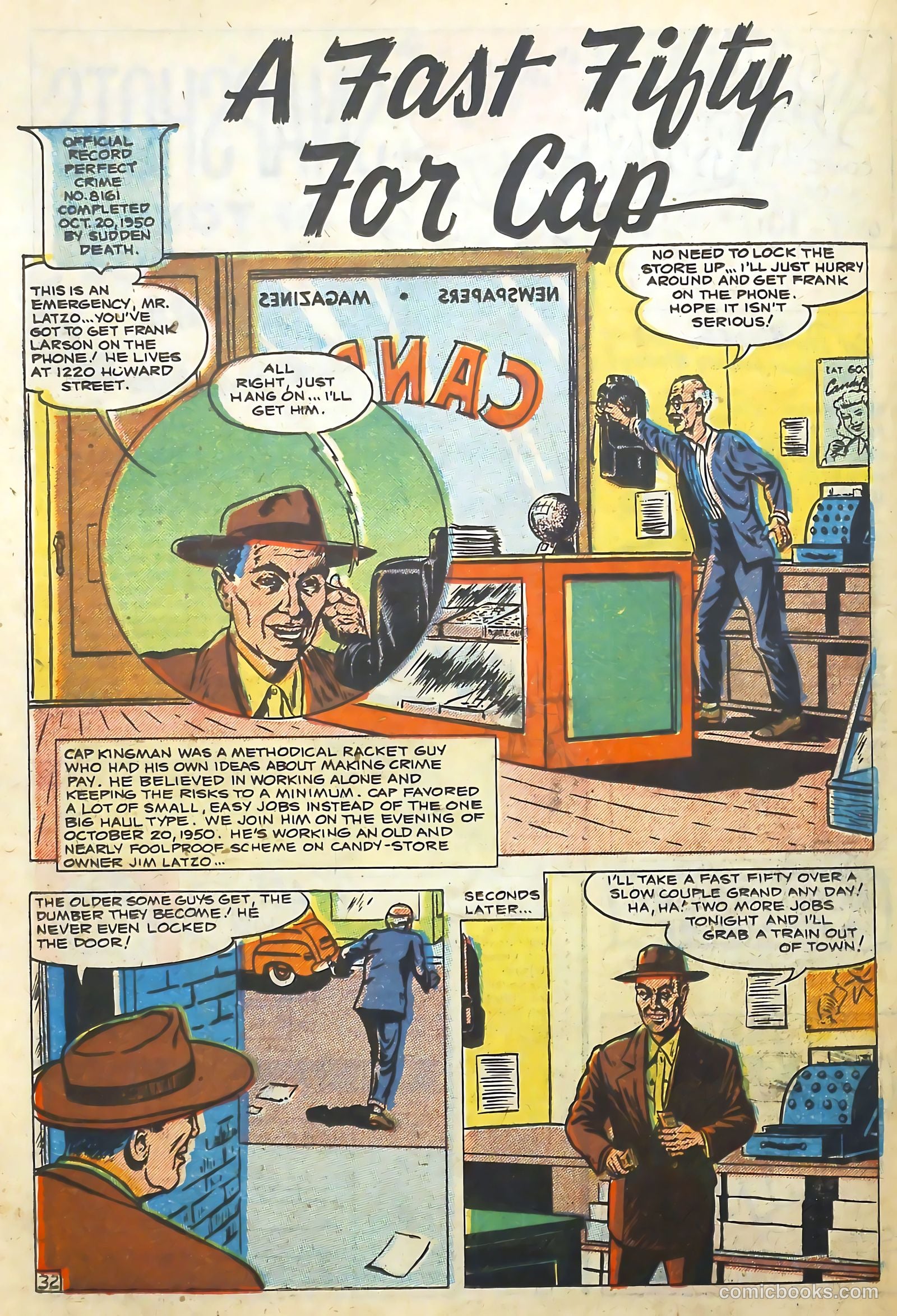 The Perfect Crime #11 — page 33 of 53