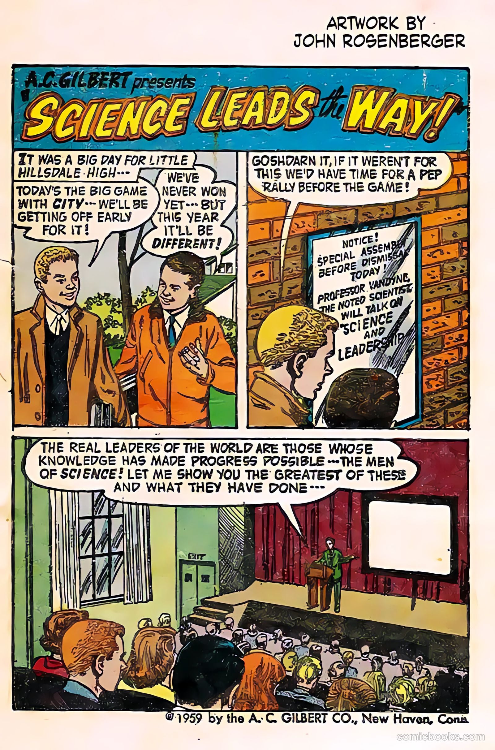 Science Leads the Way #1 — page 3 of 36