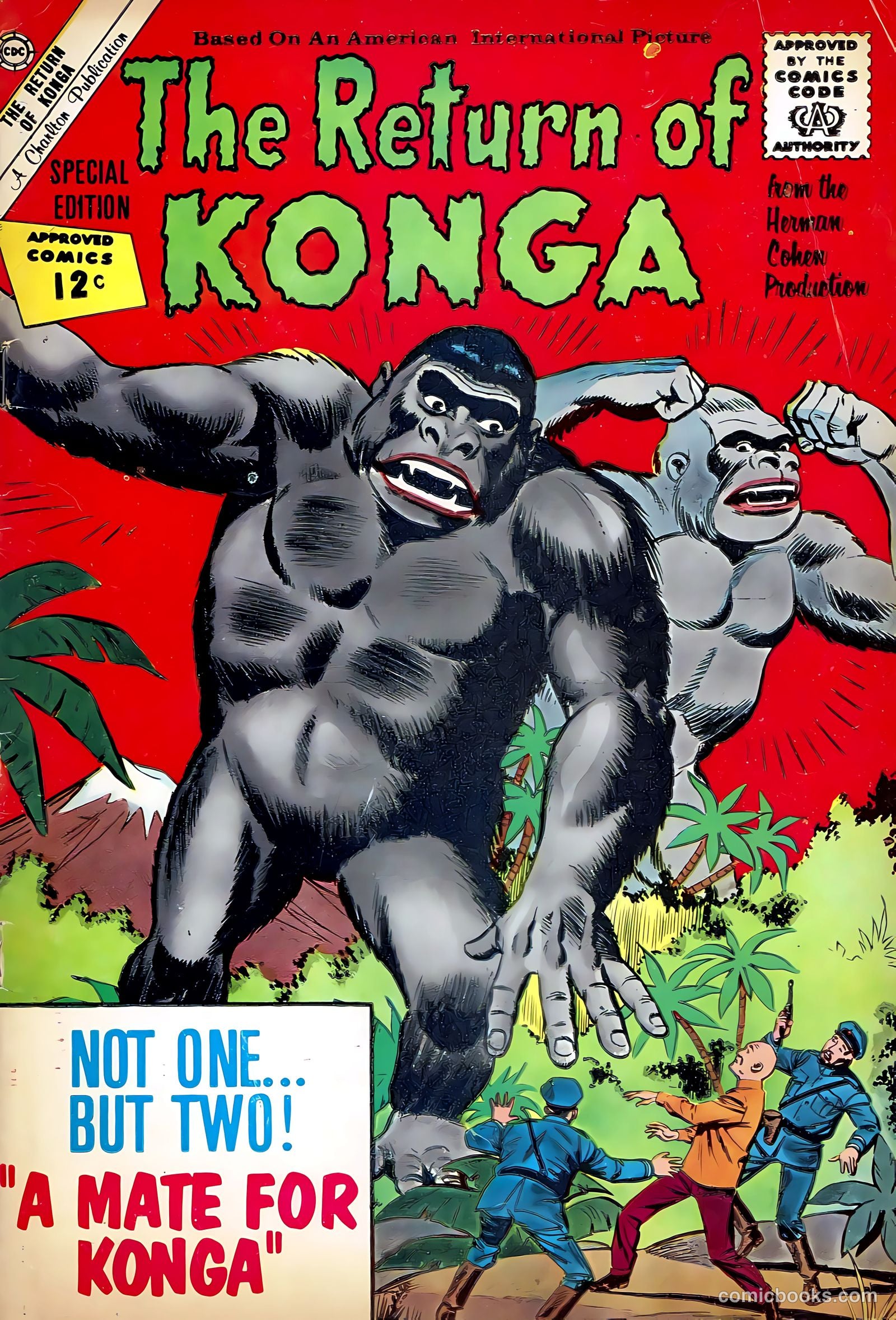 The Return of Konga #1 — page 1 of 36
