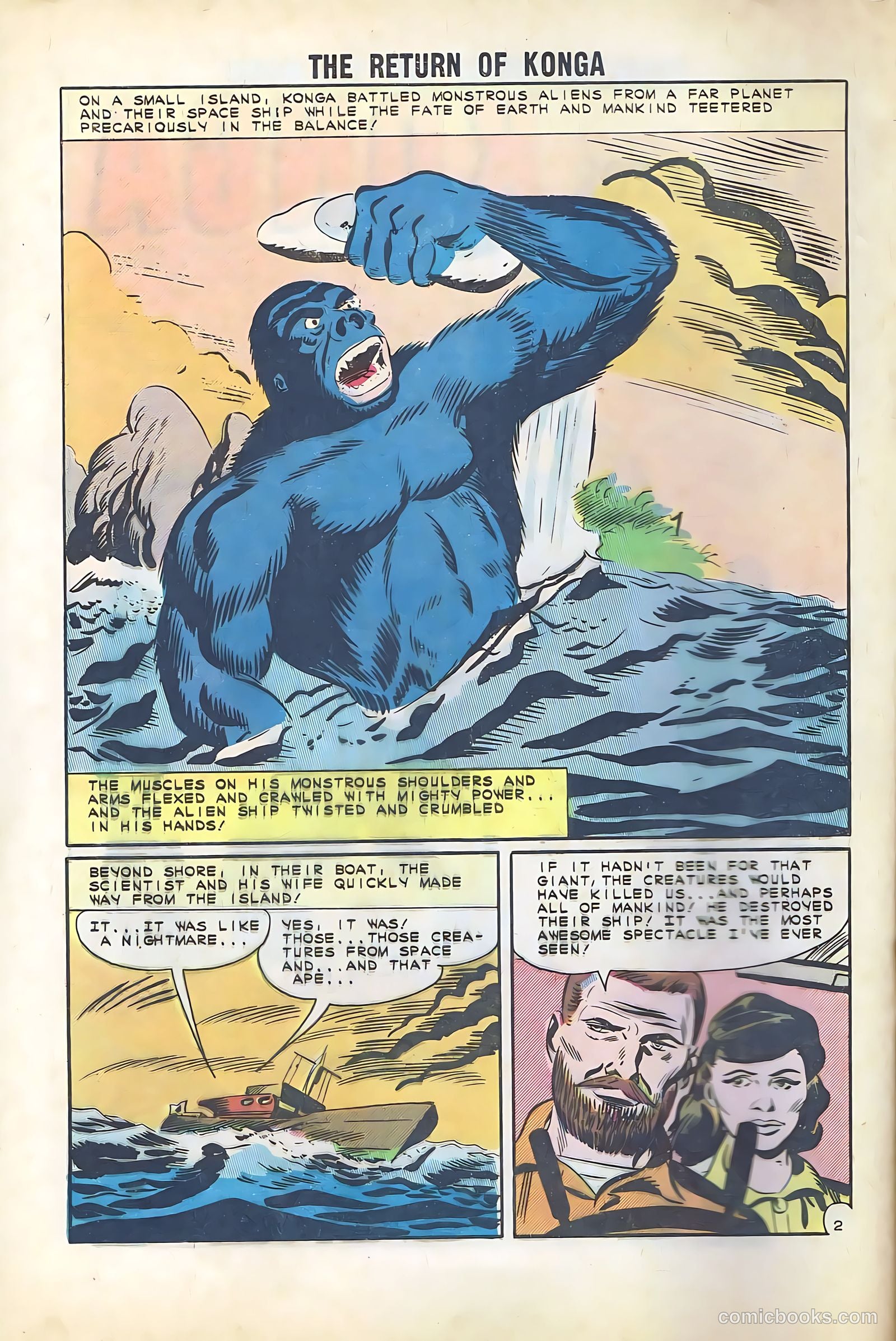The Return of Konga #1 — page 4 of 36
