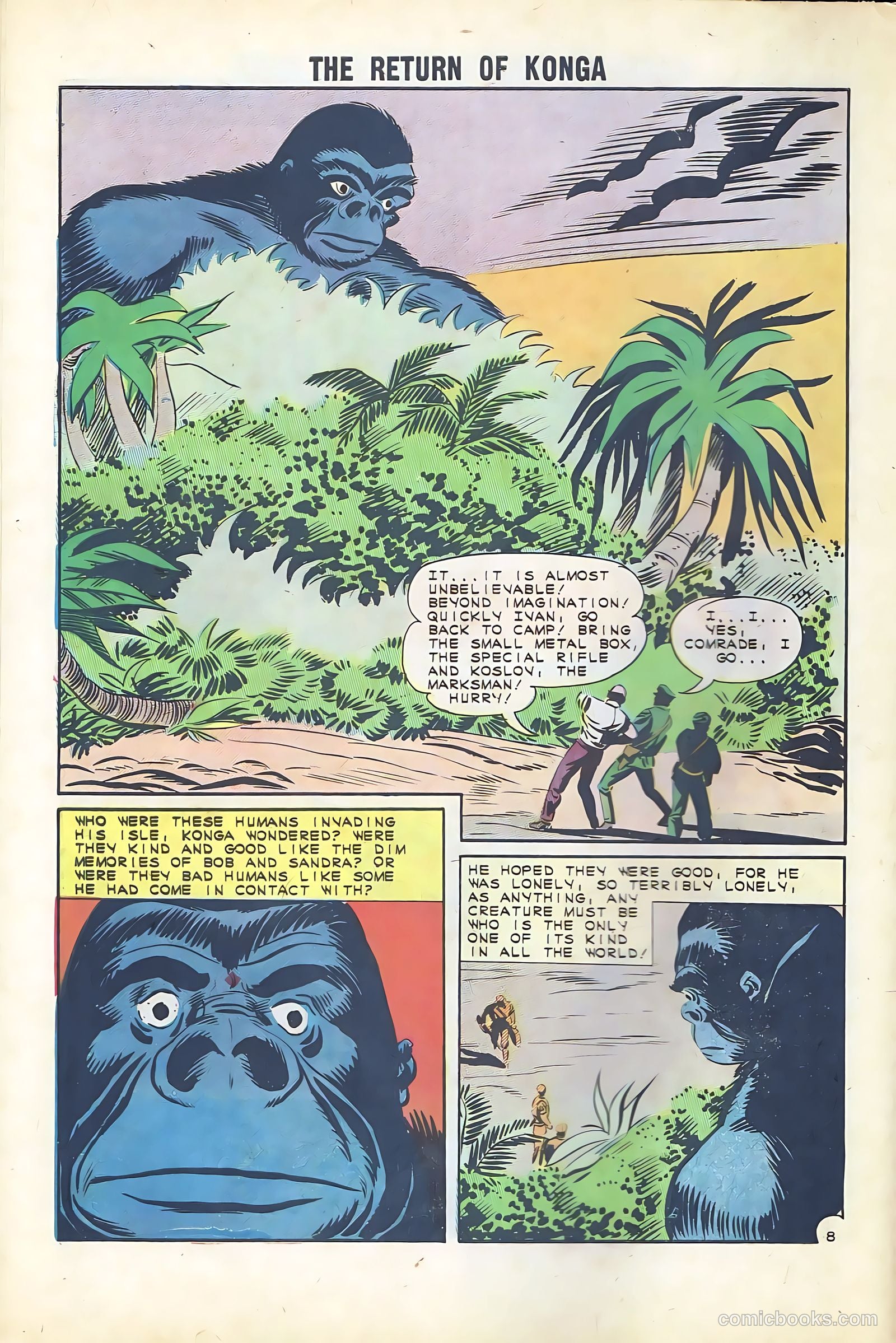 The Return of Konga #1 — page 10 of 36