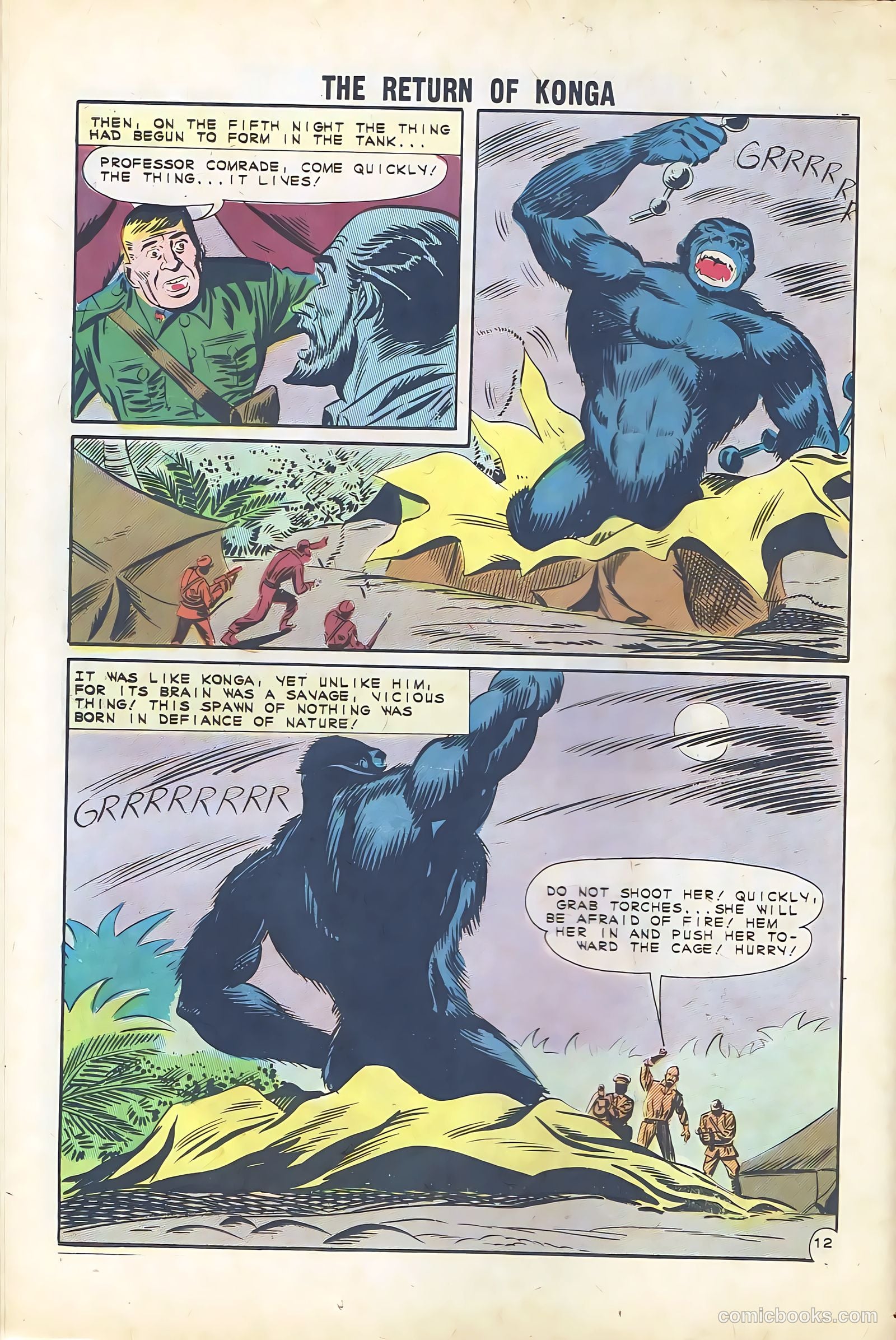The Return of Konga #1 — page 14 of 36