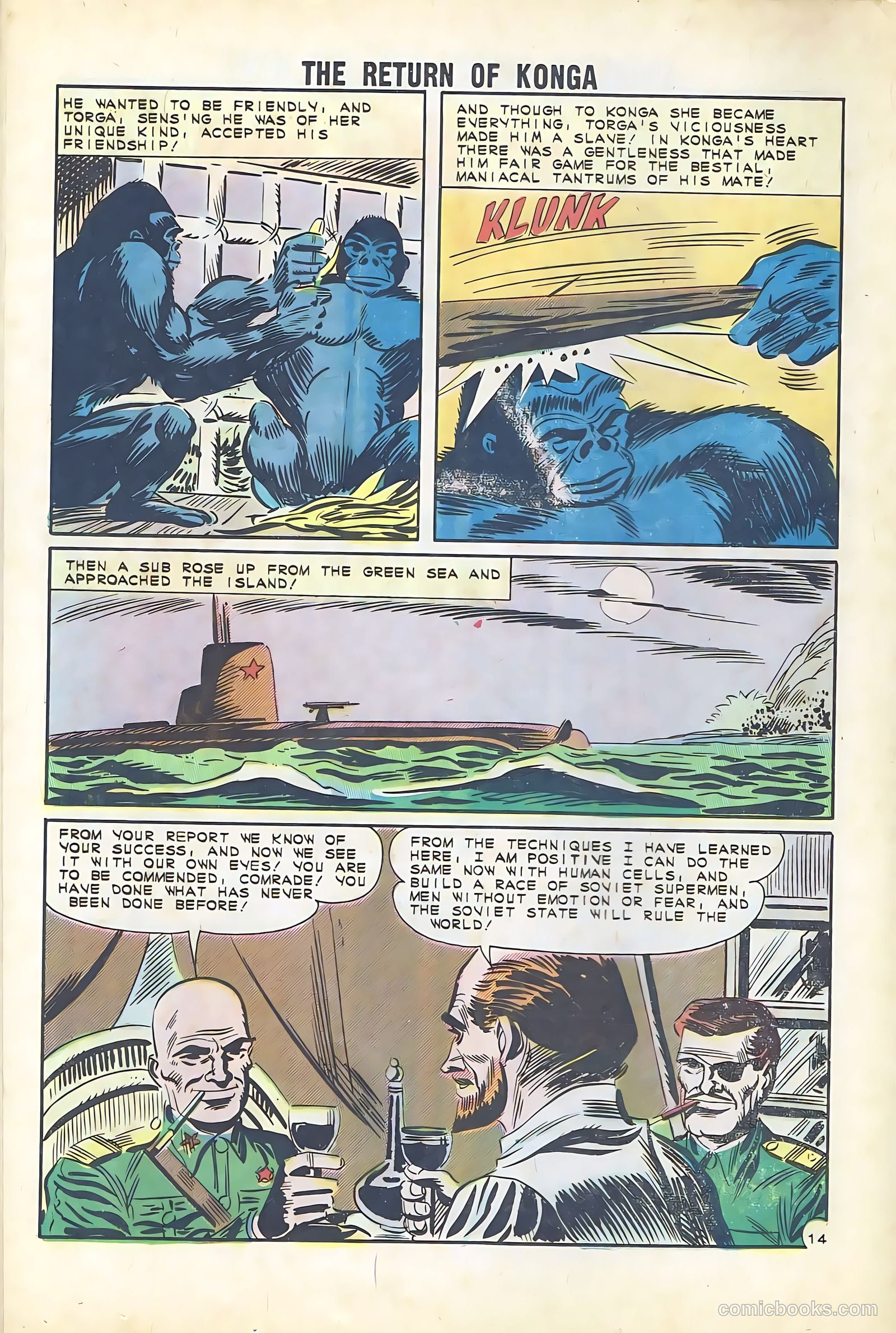 The Return of Konga #1 — page 16 of 36