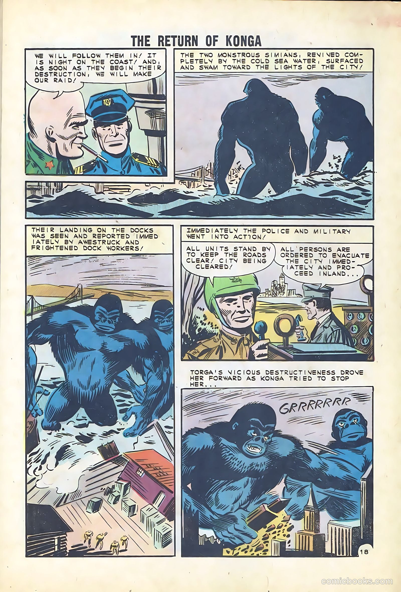The Return of Konga #1 — page 20 of 36