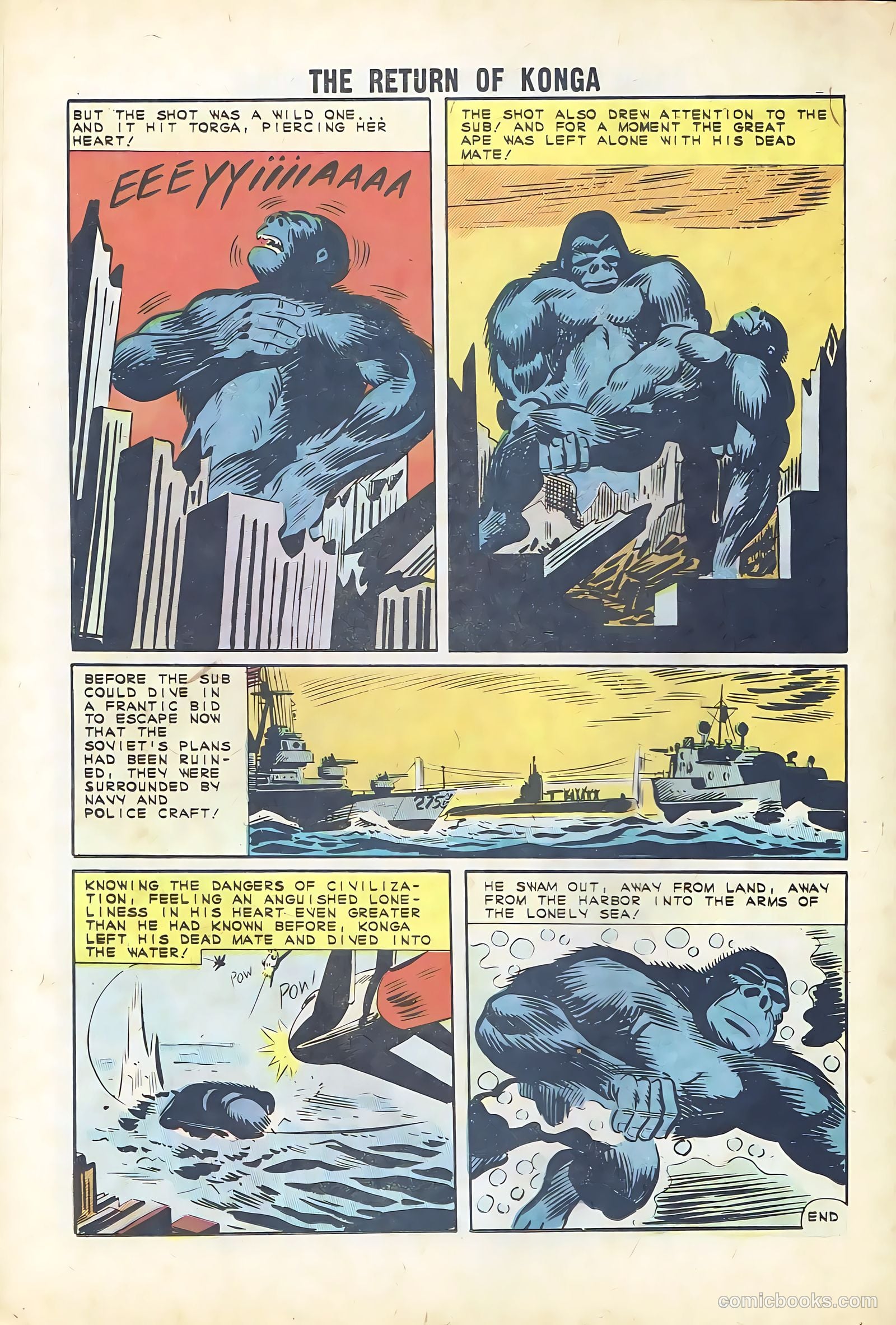 The Return of Konga #1 — page 22 of 36