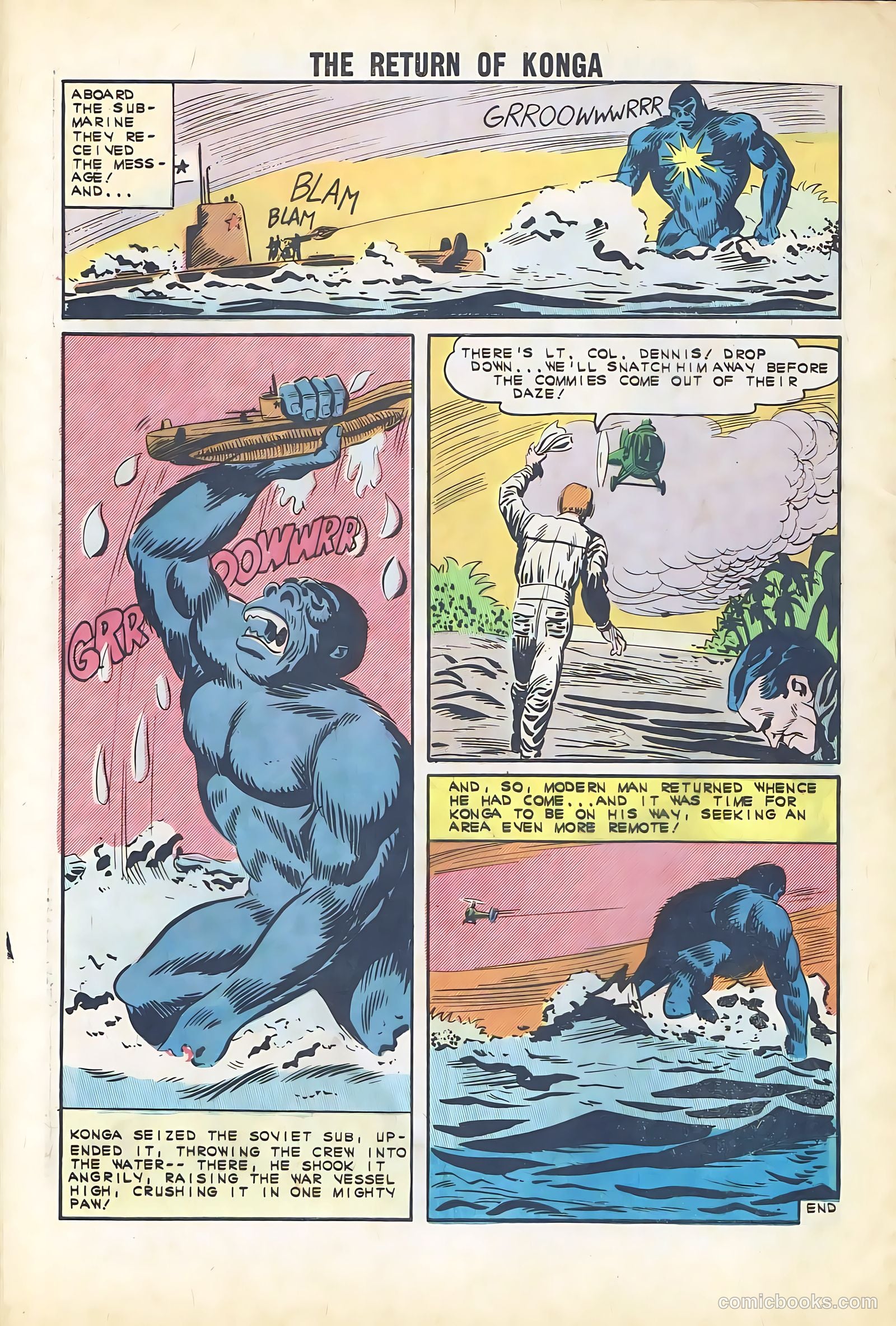 The Return of Konga #1 — page 28 of 36