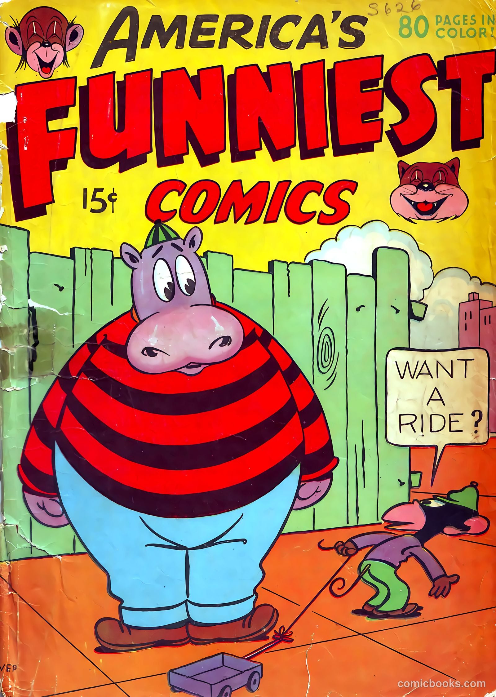 America's Funniest Comics #1 — page 1 of 80