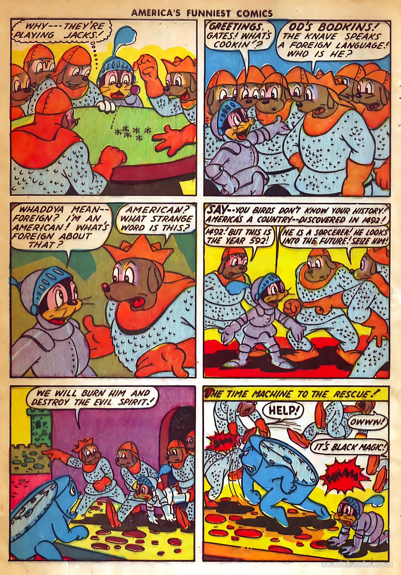 America's Funniest Comics #1 — page 6 of 80
